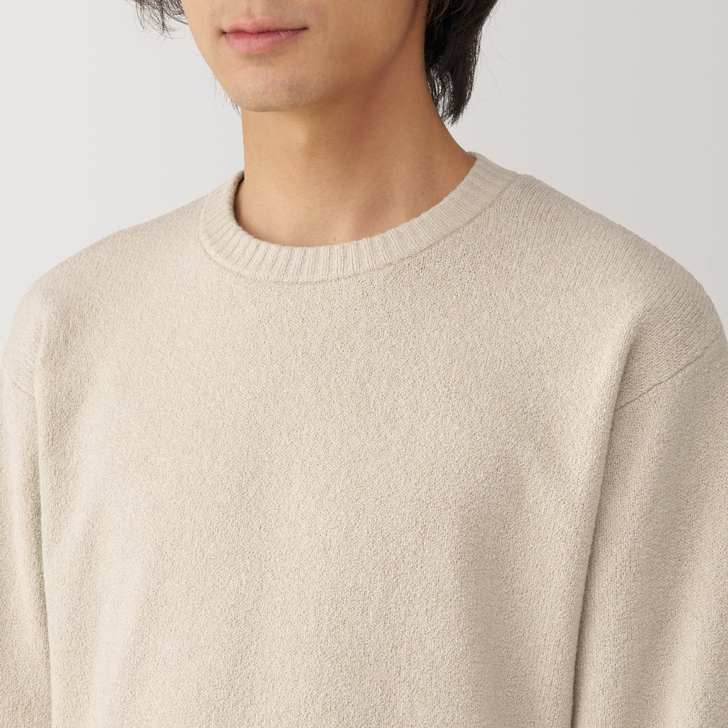 Men's Soy Fiber Mid-Gauge Crewneck Sweater
