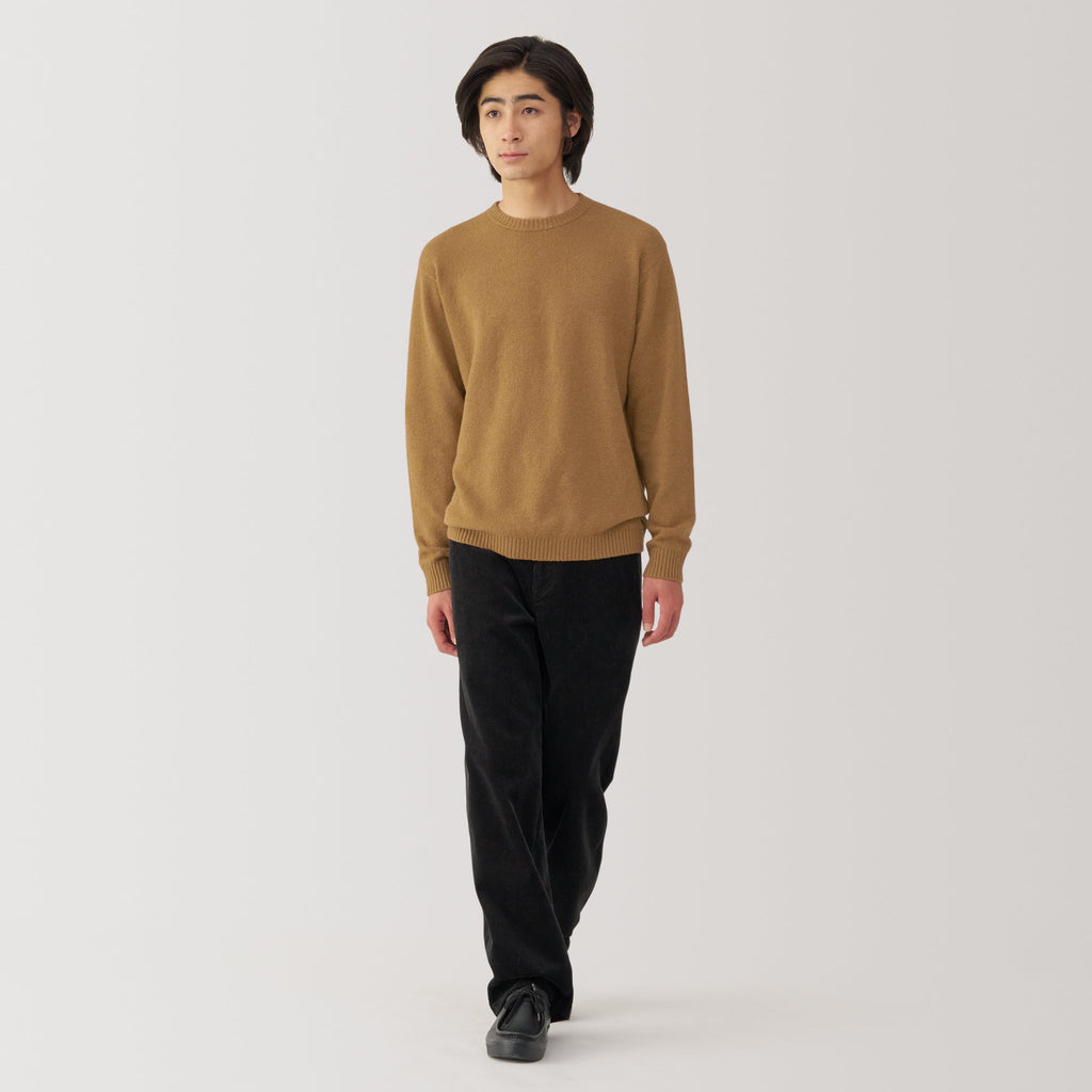 Men's Soy Fiber Mid-Gauge Crewneck Sweater