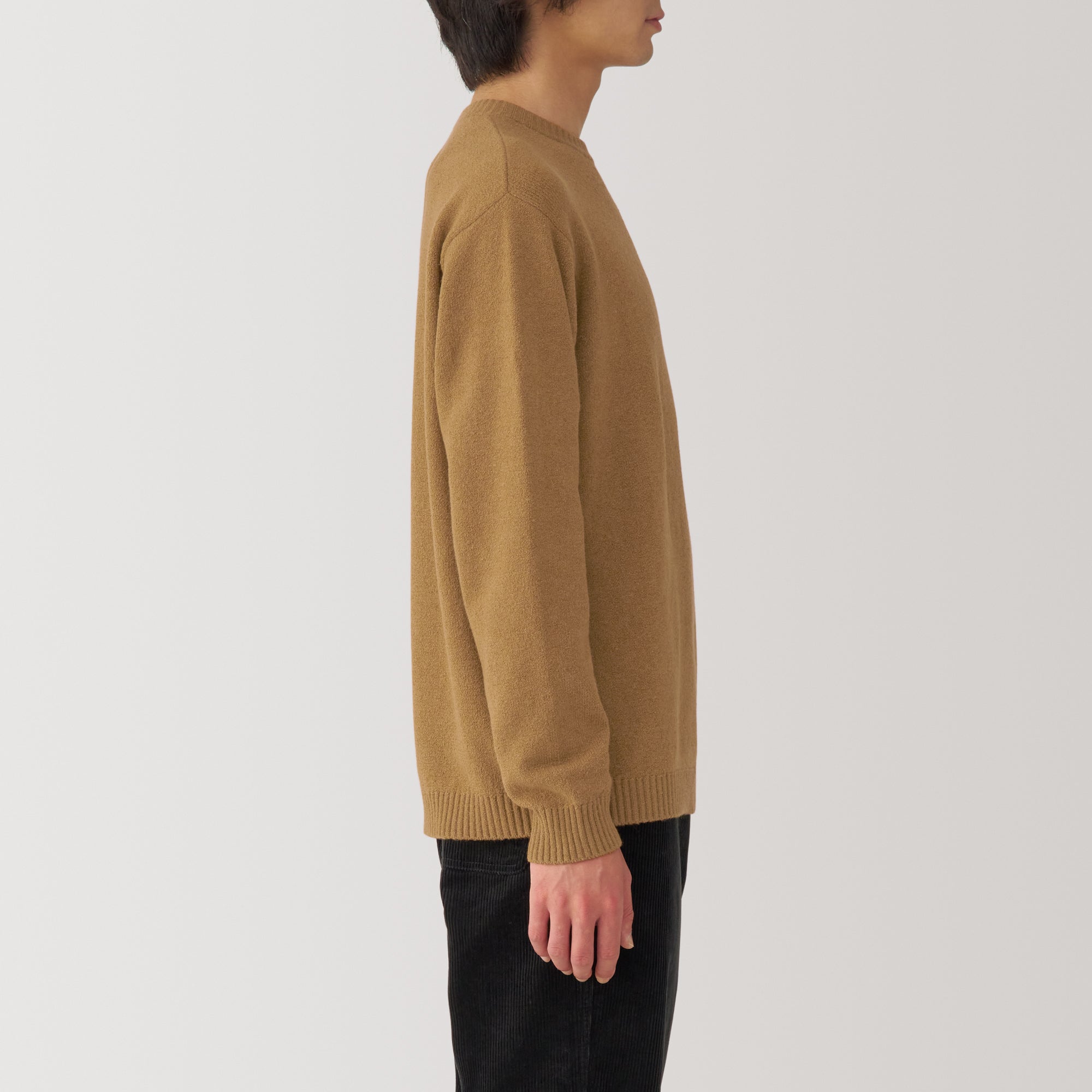 Men's Soy Fiber Mid-Gauge Crewneck Sweater
