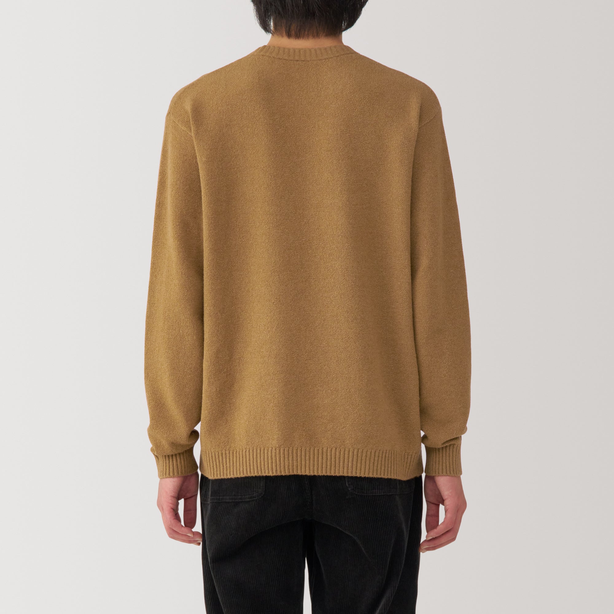 Men's Soy Fiber Mid-Gauge Crewneck Sweater