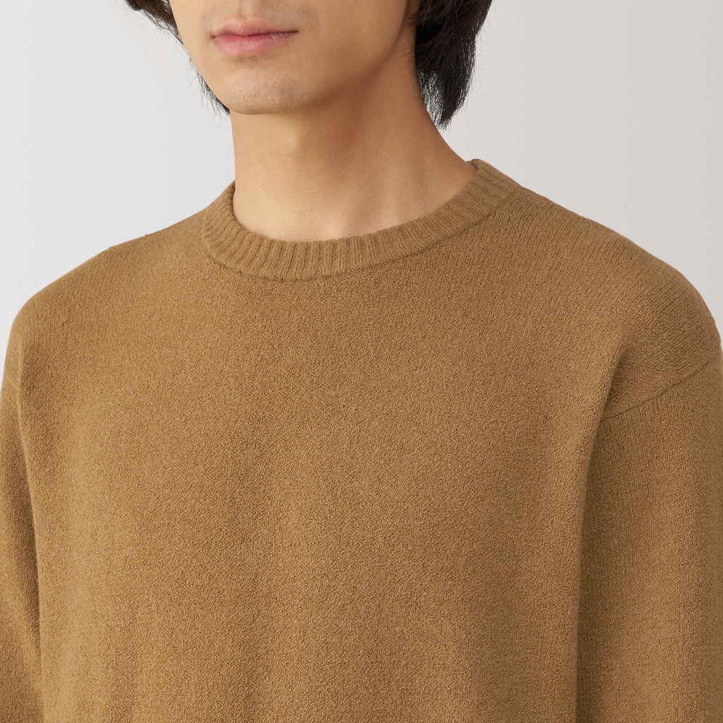 Men's Soy Fiber Mid-Gauge Crewneck Sweater