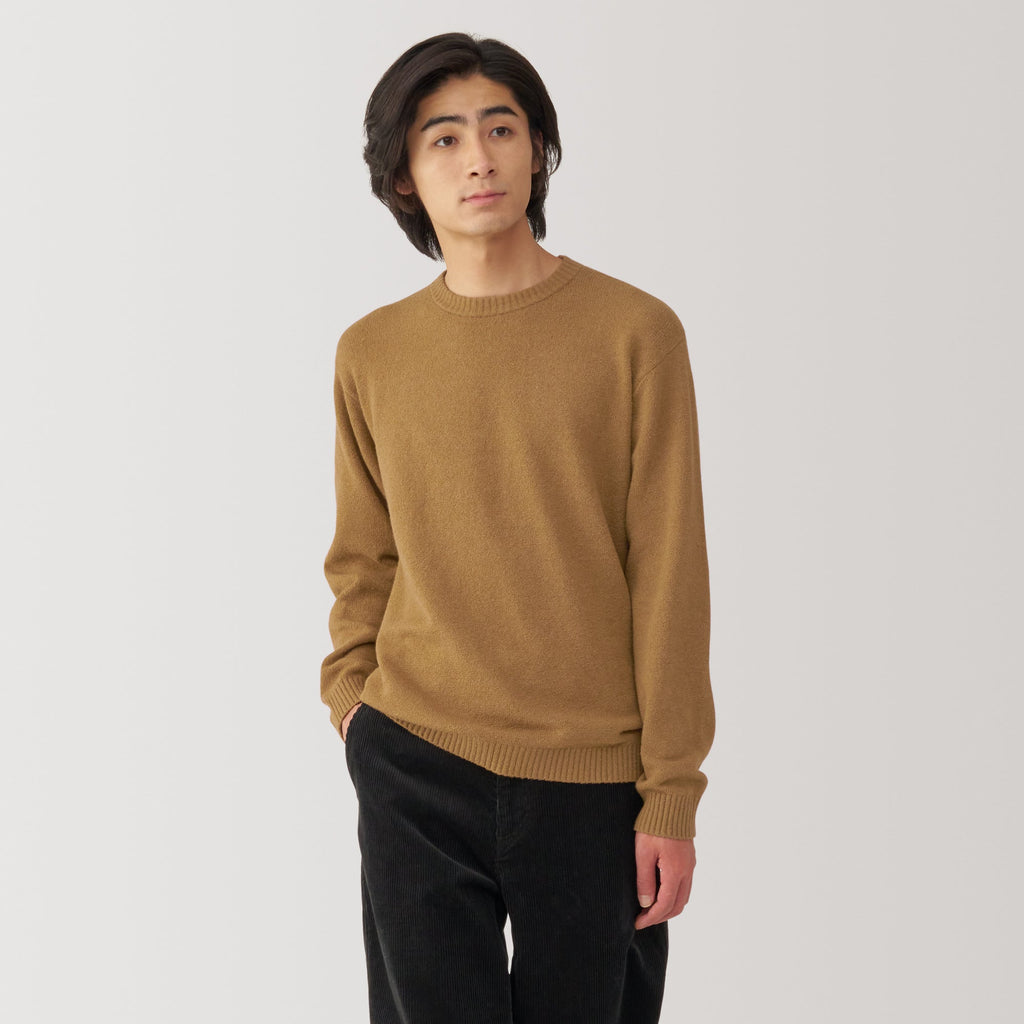 Men's Soy Fiber Mid-Gauge Crewneck Sweater