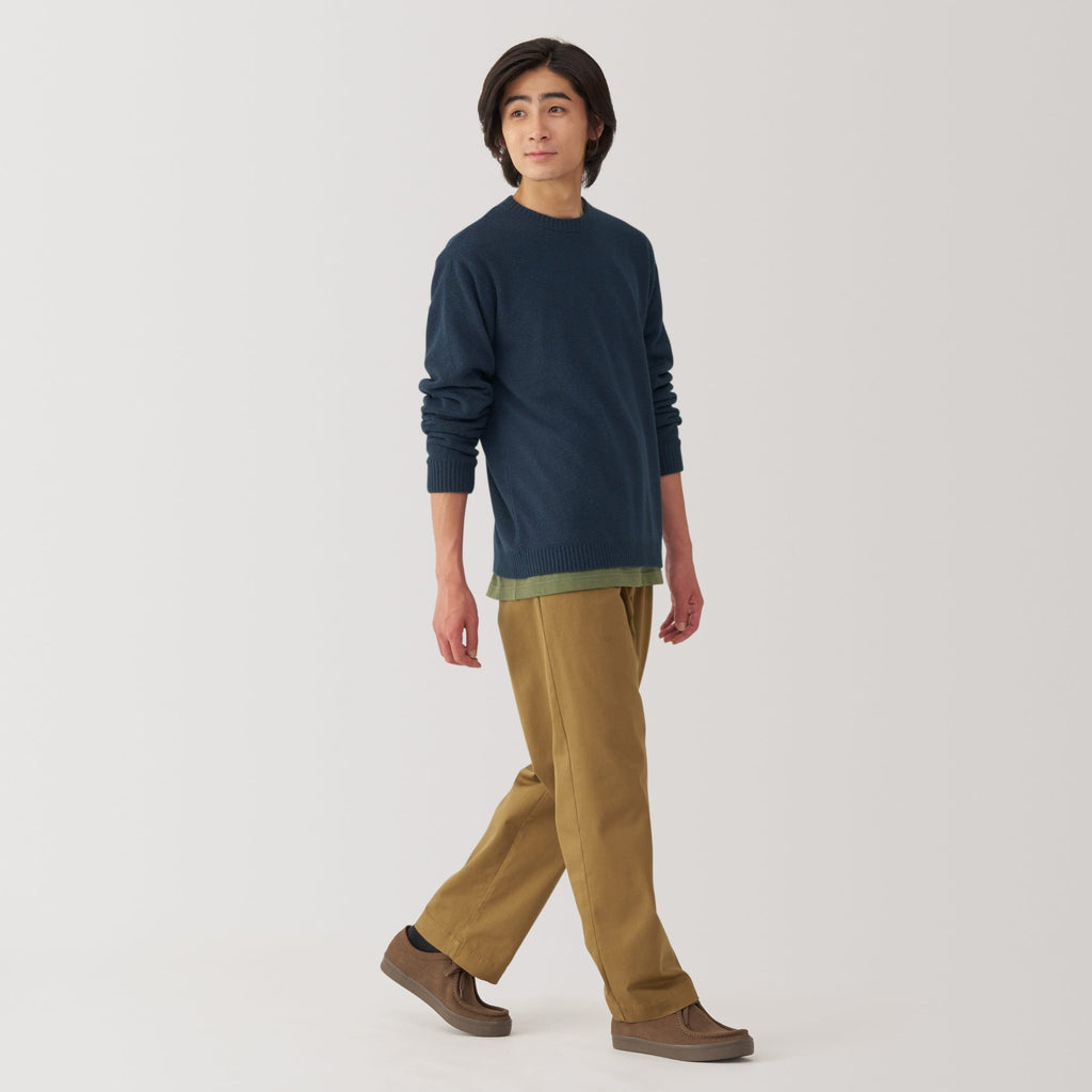Men's Soy Fiber Mid-Gauge Crewneck Sweater