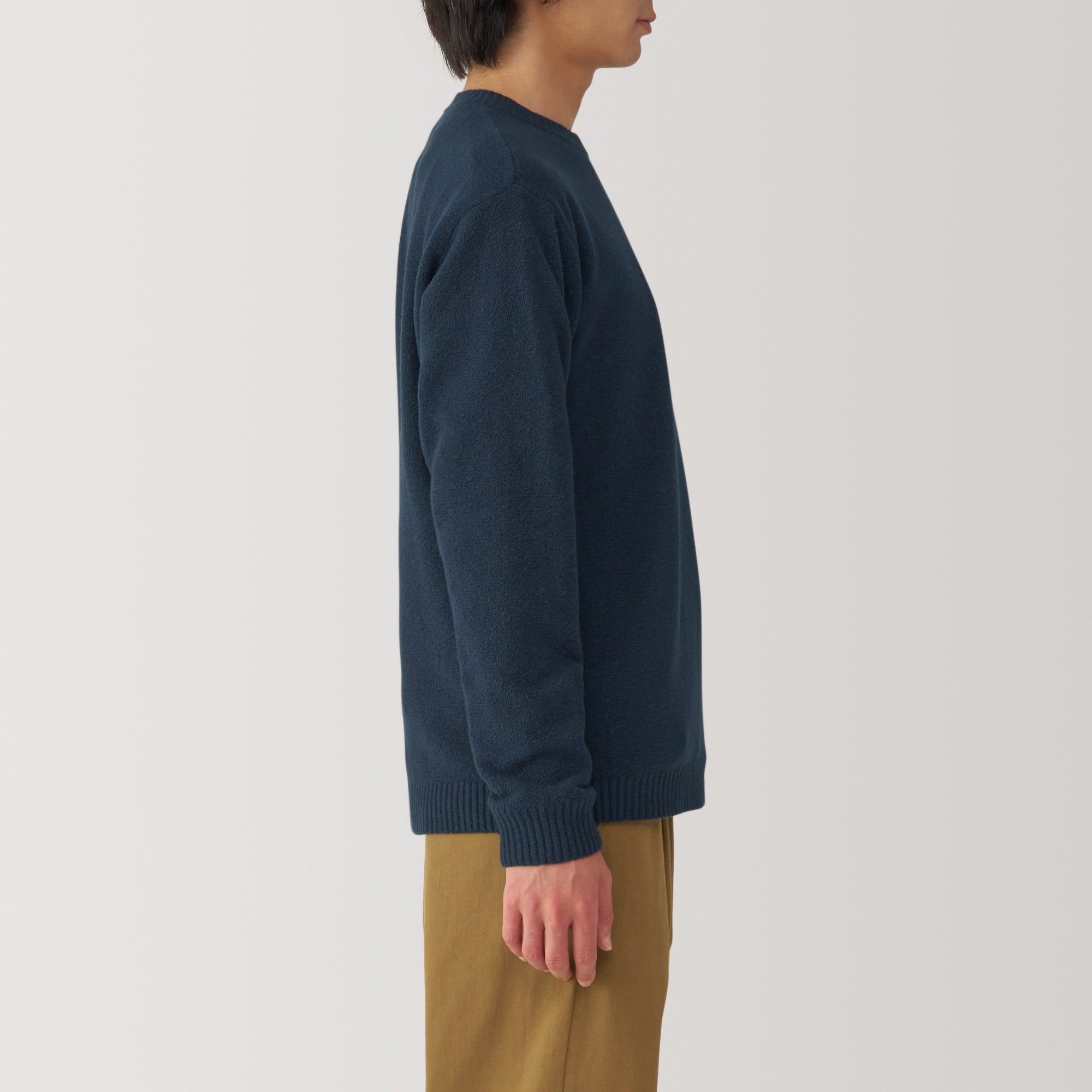 Men's Soy Fiber Mid-Gauge Crewneck Sweater
