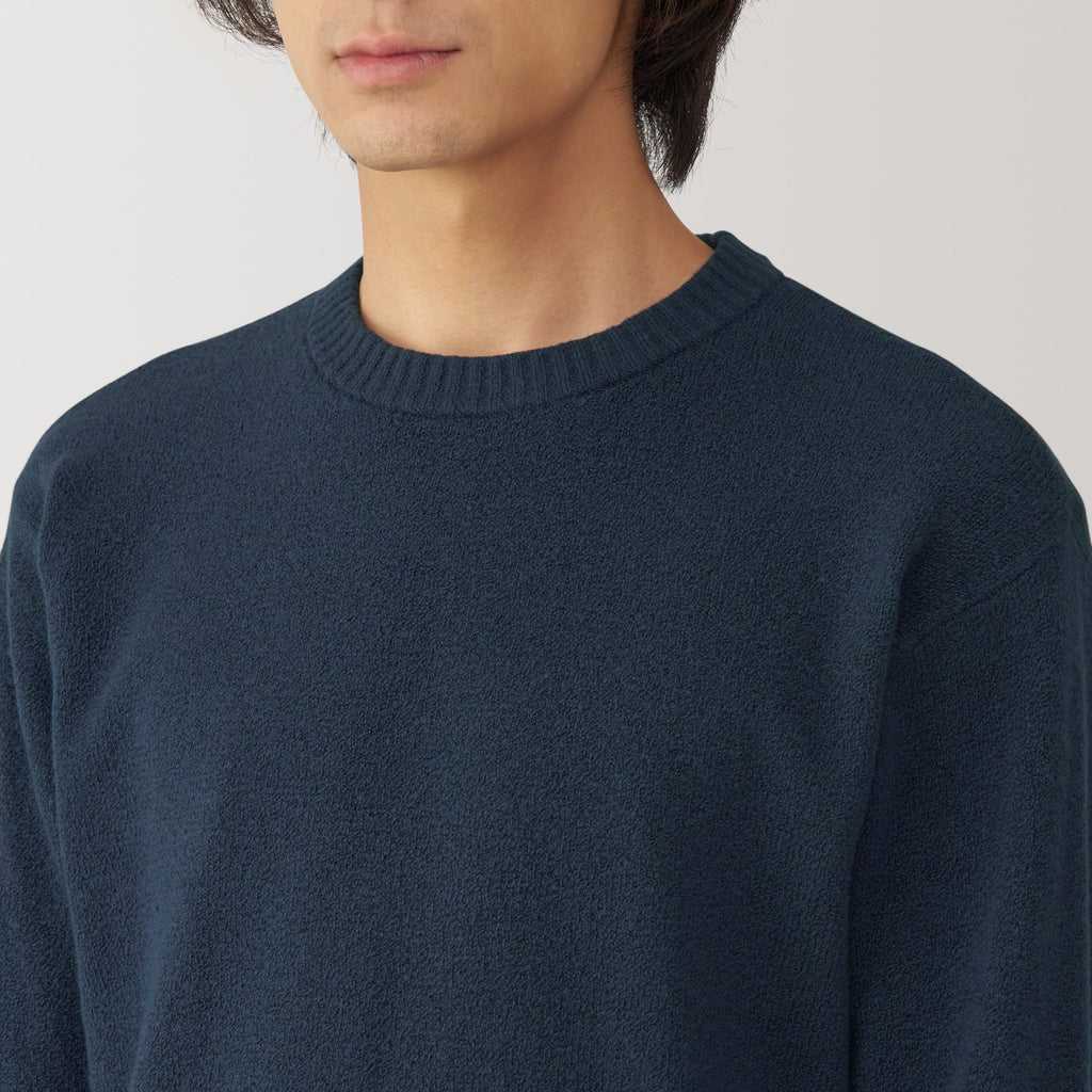 Men's Soy Fiber Mid-Gauge Crewneck Sweater