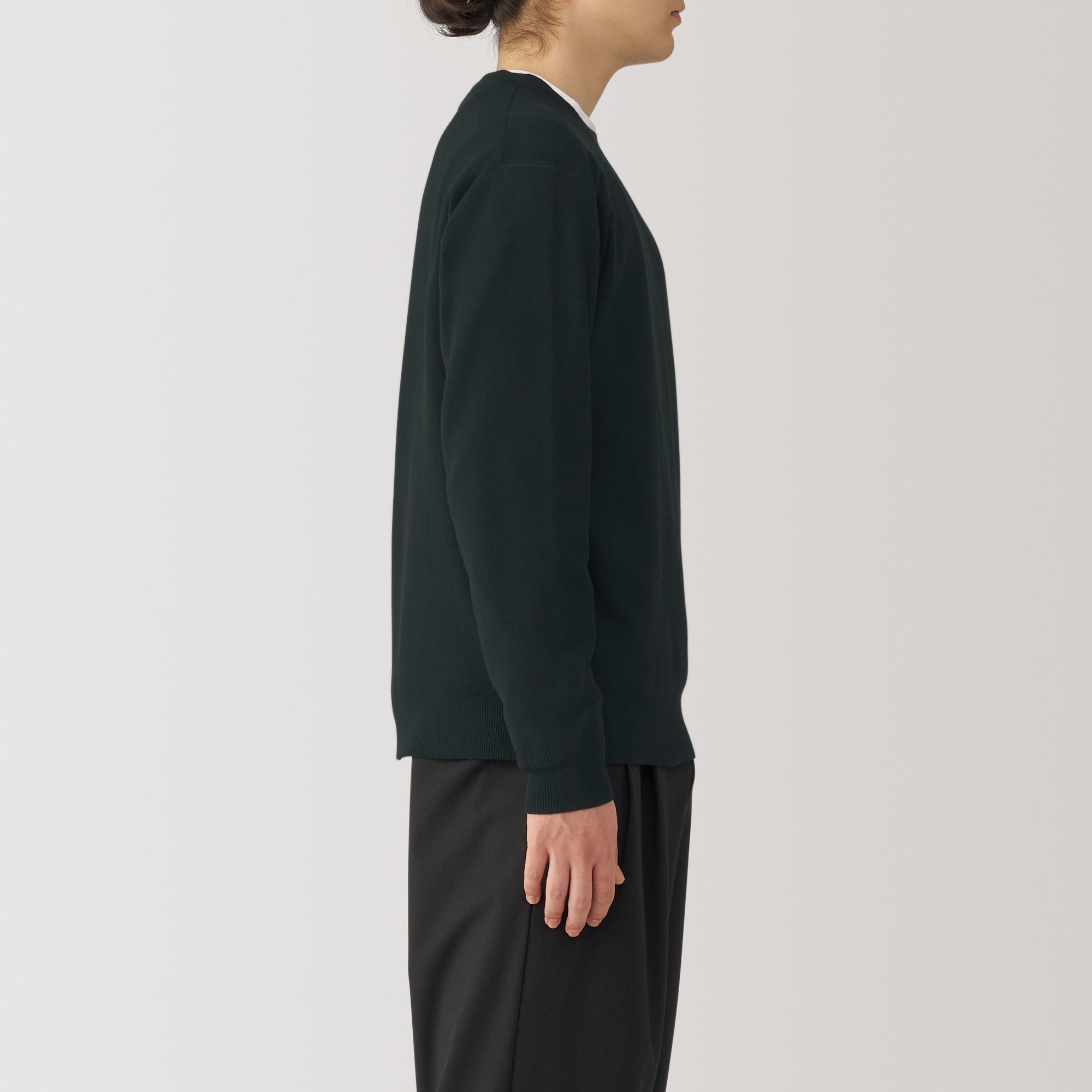 Men's Washed Milano Ribbed Crewneck Sweater