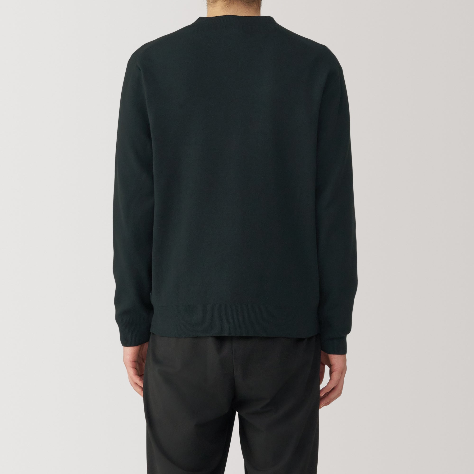 Men's Washed Milano Ribbed Crewneck Sweater