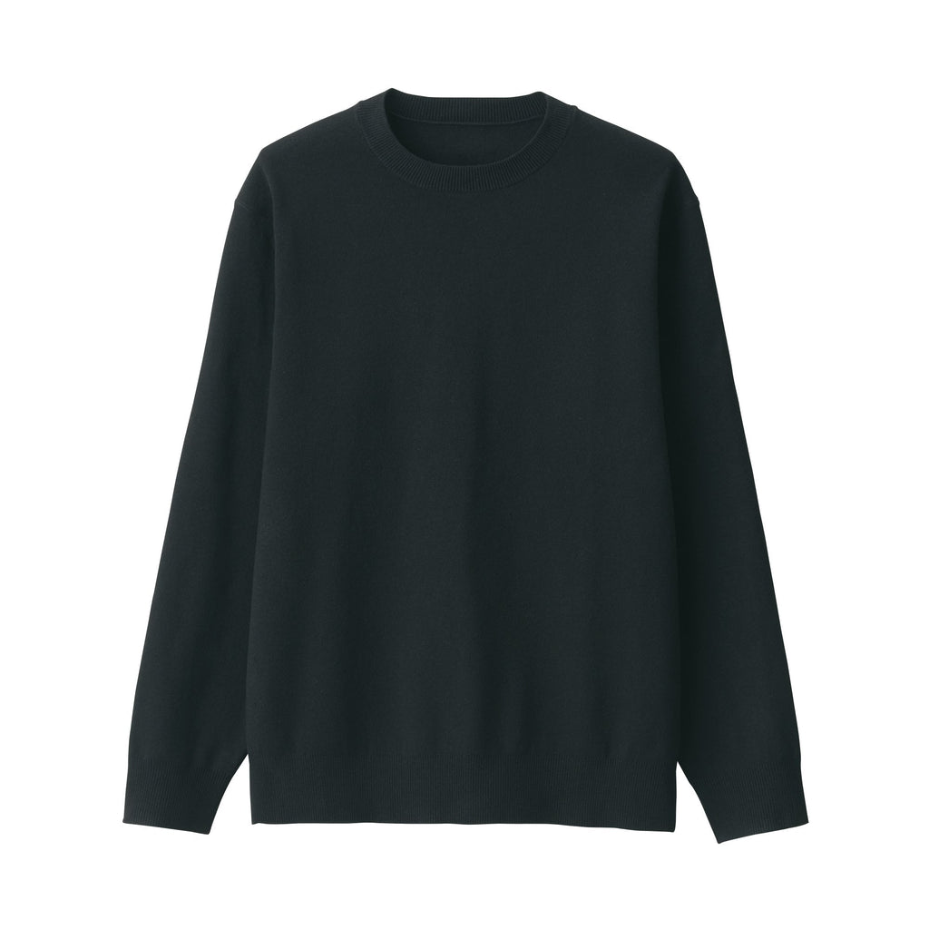 Men's Washed Milano Ribbed Crewneck Sweater