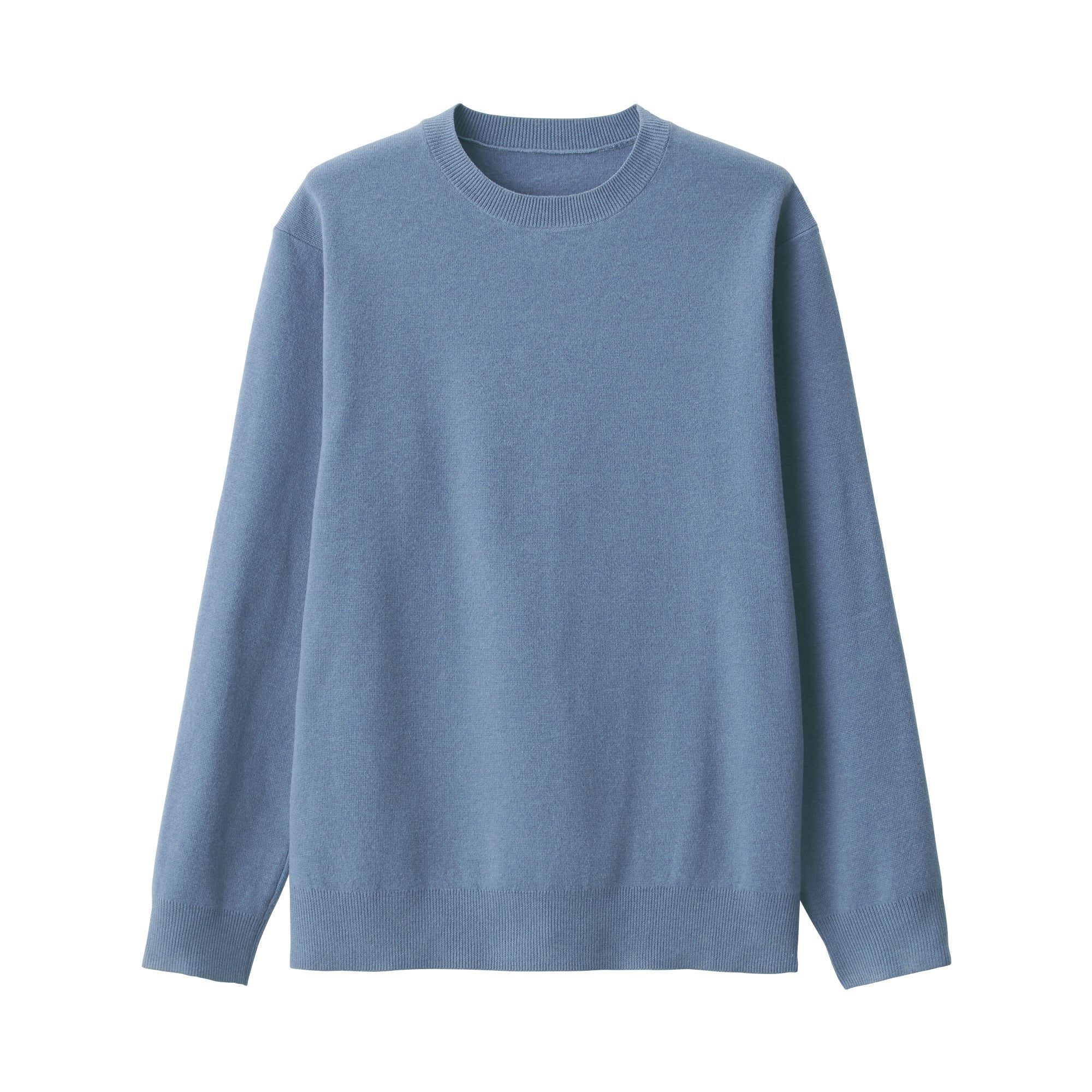 Men's Washed Milano Ribbed Crewneck Sweater