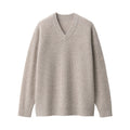 Men's Mid-Gauge V Neck Sweater