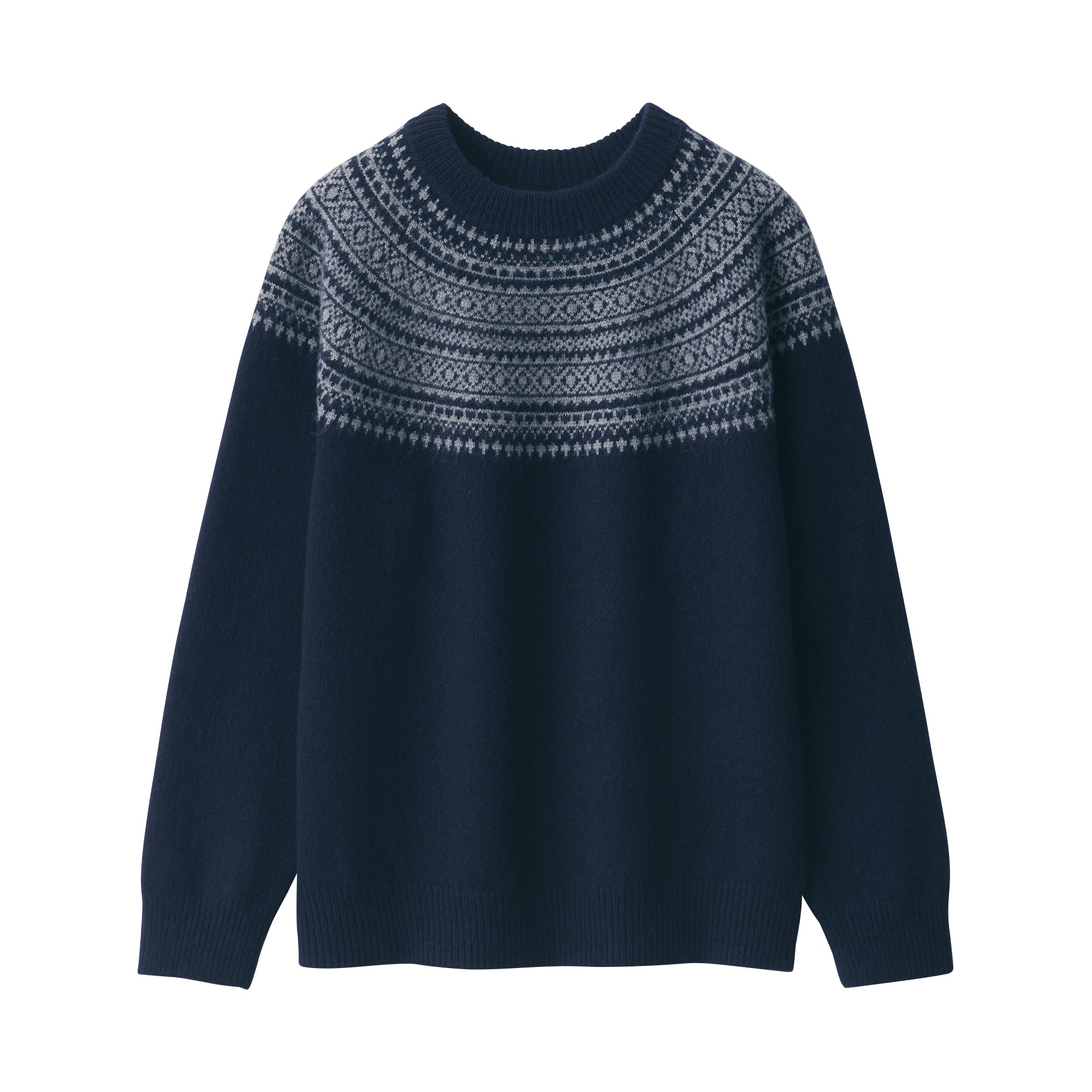 Men's Andes Wool Brushed Weave Crewneck Sweater