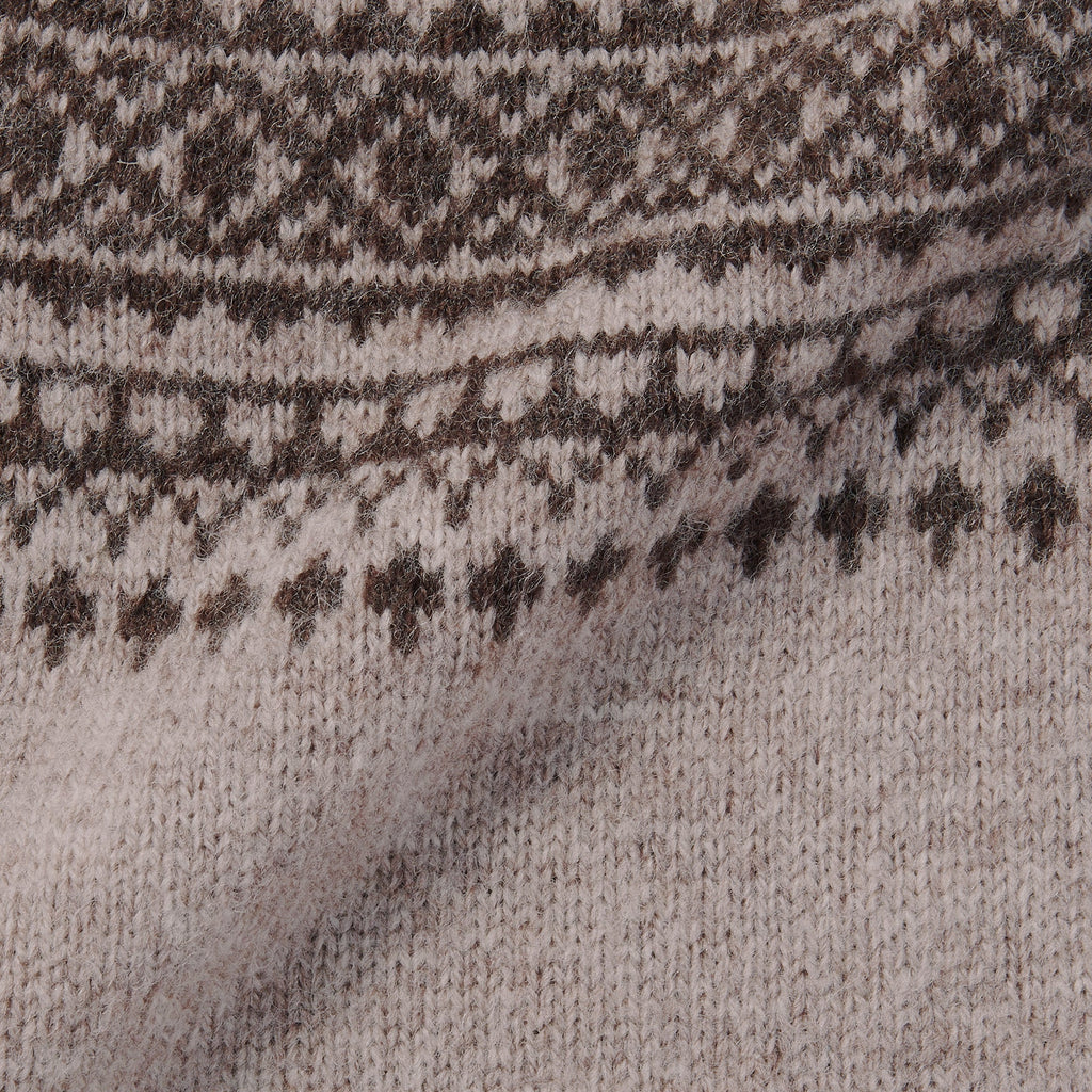 Men's Andes Wool Brushed Weave Crewneck Sweater