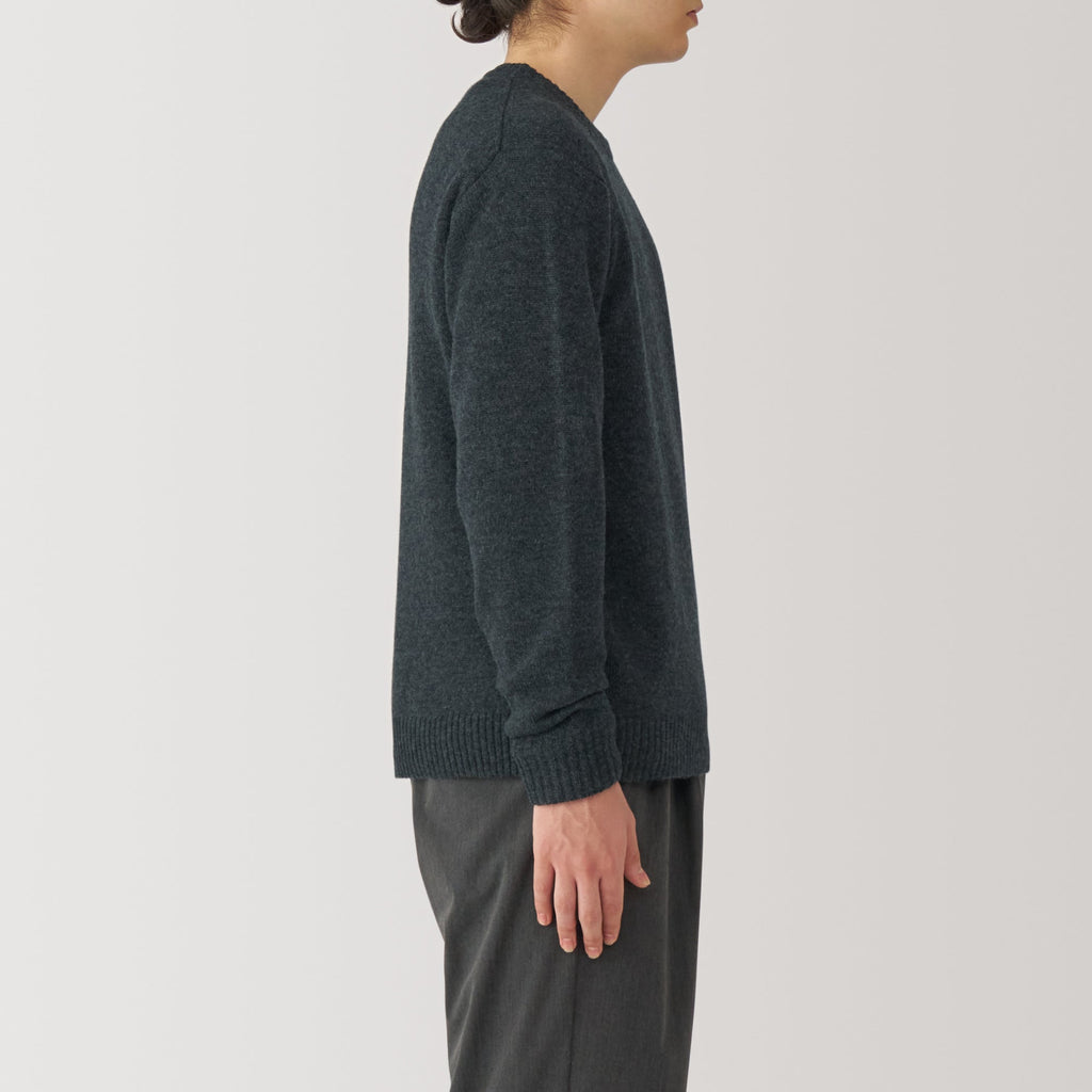 Men's Washable Mid-Gauge Crewneck Sweater