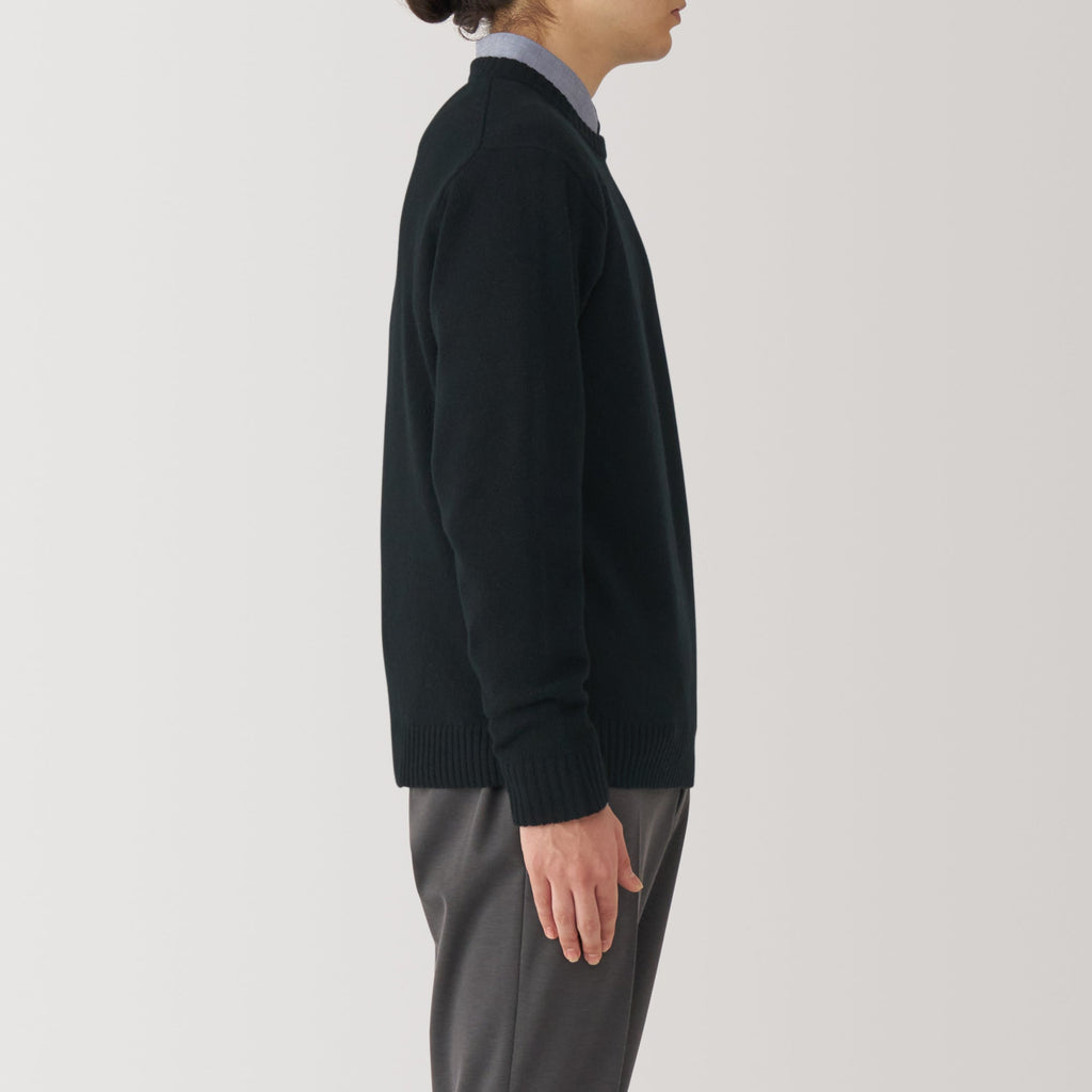 Men's Washable Mid-Gauge Crewneck Sweater