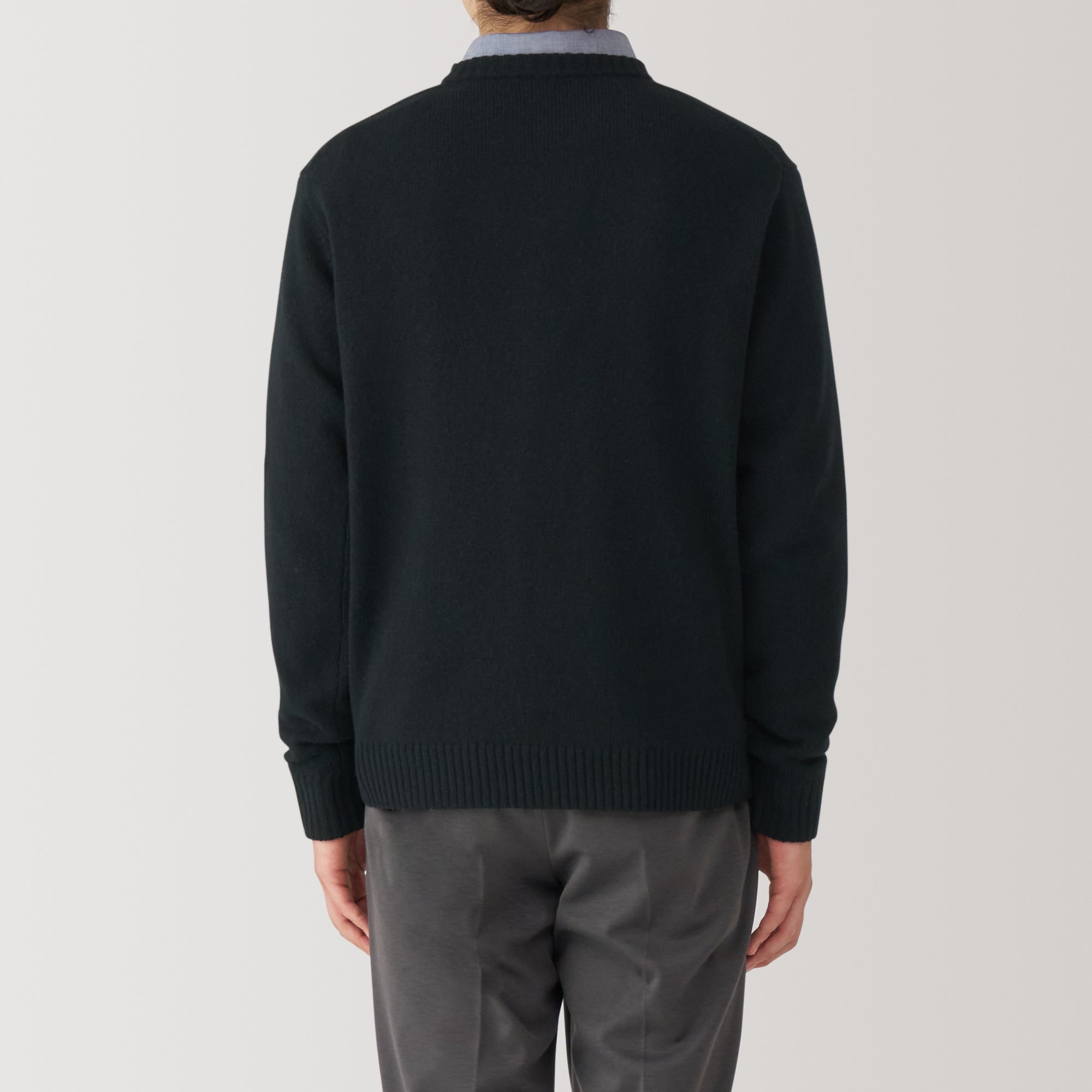 Men's Washable Mid-Gauge Crewneck Sweater