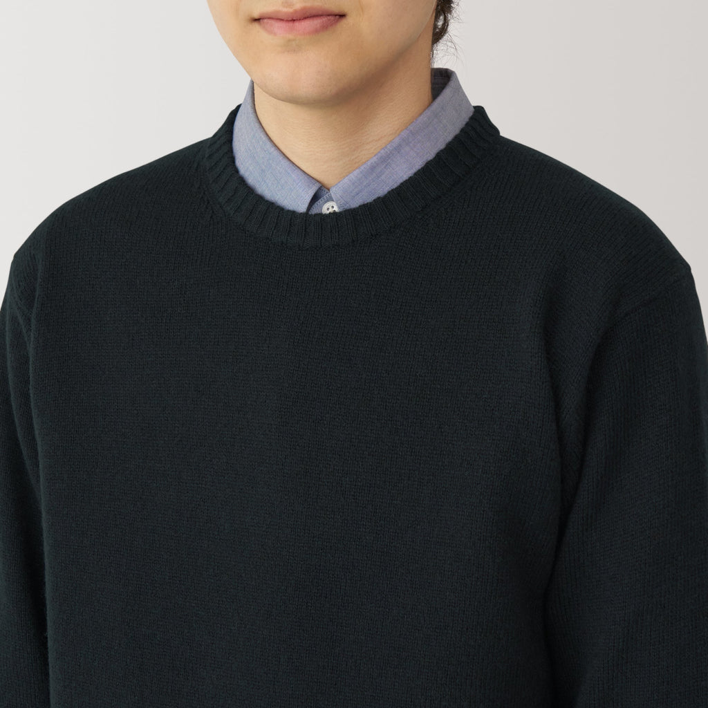 Men's Washable Mid-Gauge Crewneck Sweater