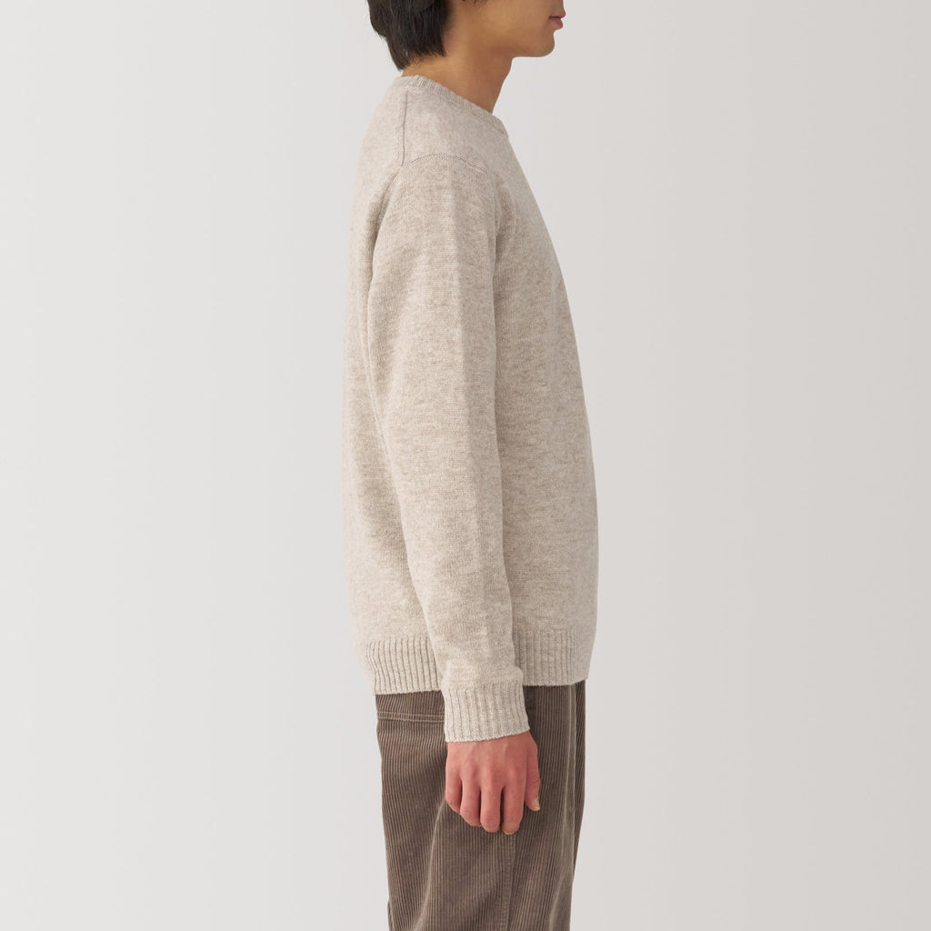 Men's Washable Mid-Gauge Crewneck Sweater