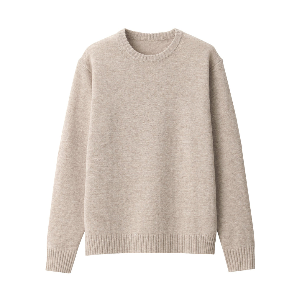 Men's Washable Mid-Gauge Crewneck Sweater