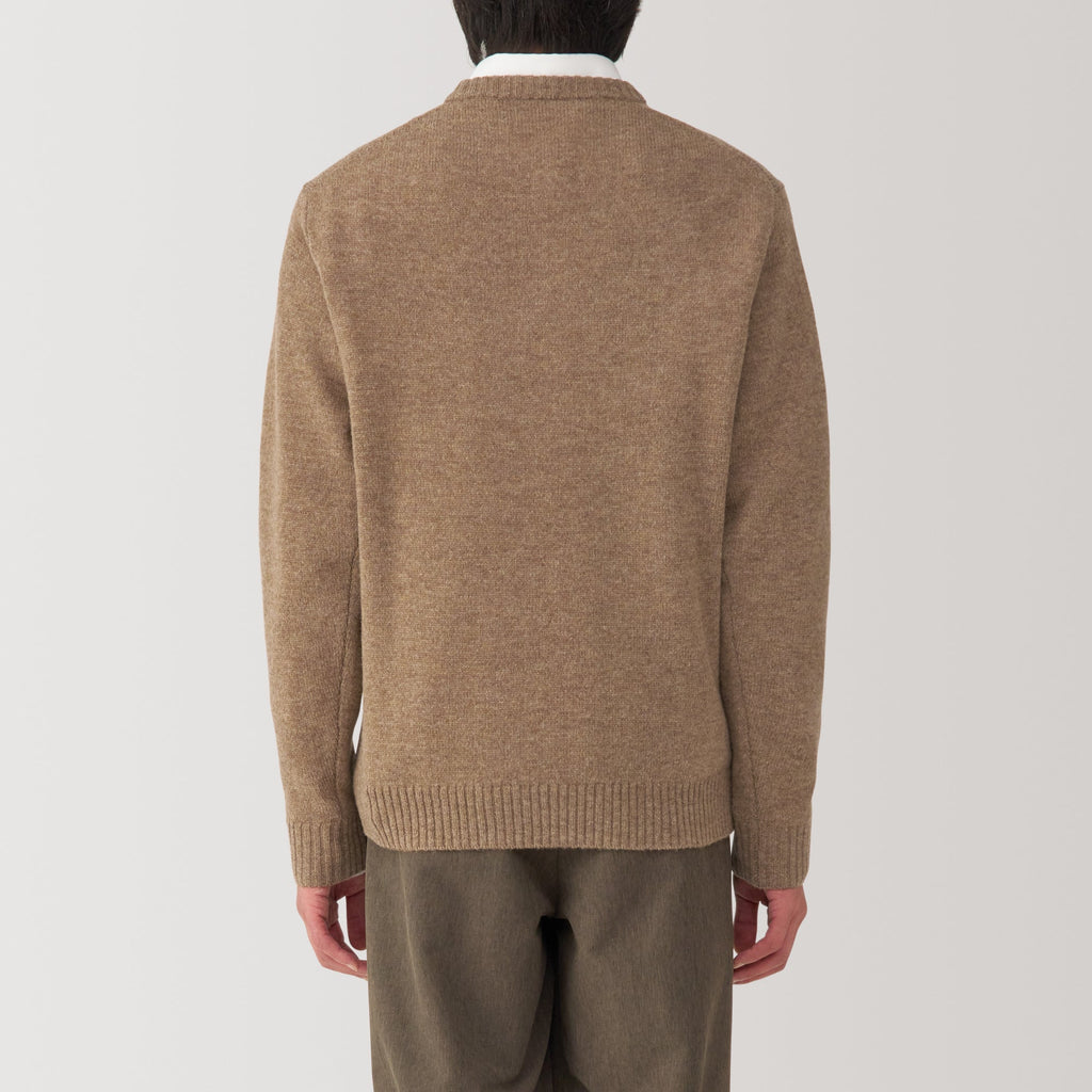 Men's Washable Mid-Gauge Crewneck Sweater