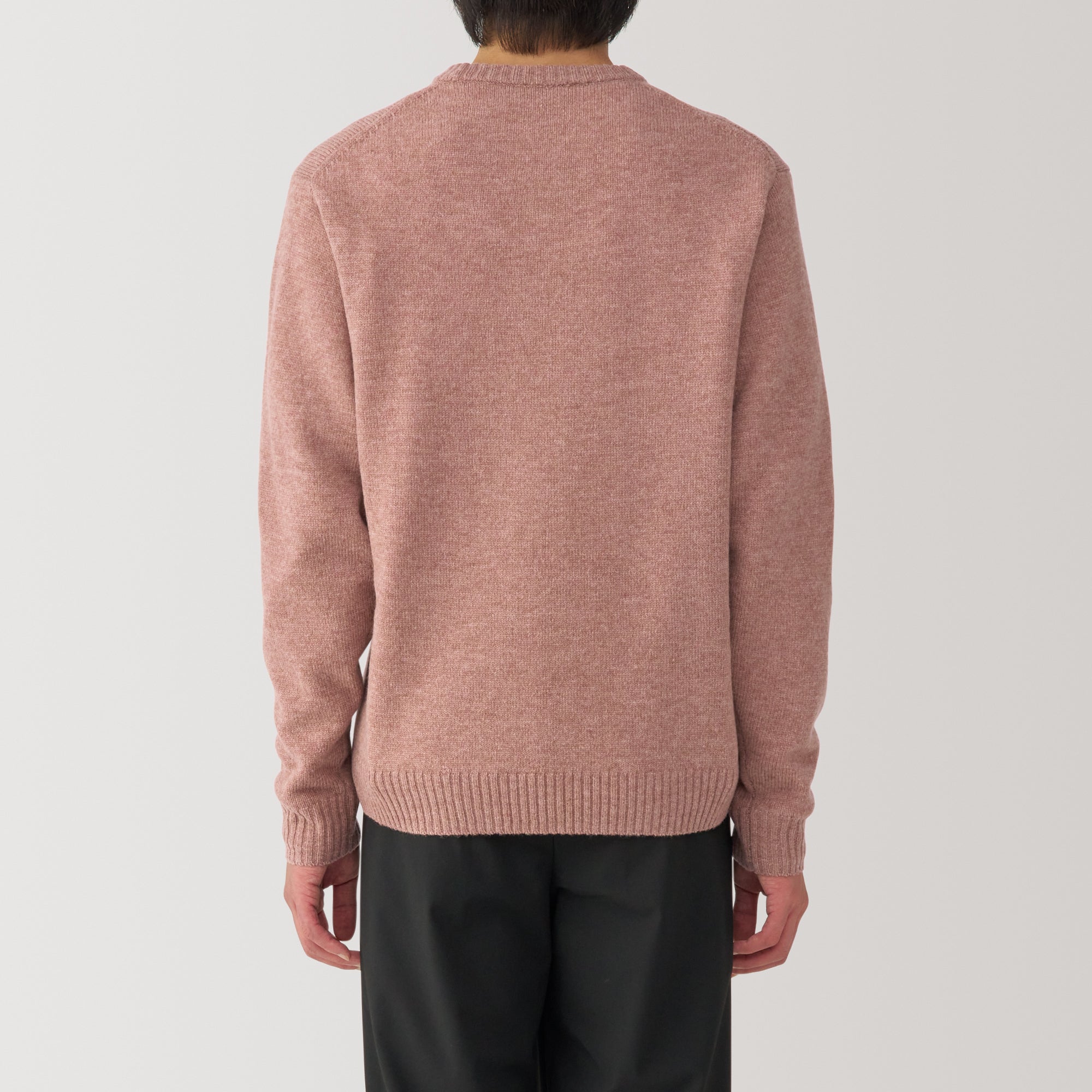 Men's Washable Mid-Gauge Crewneck Sweater