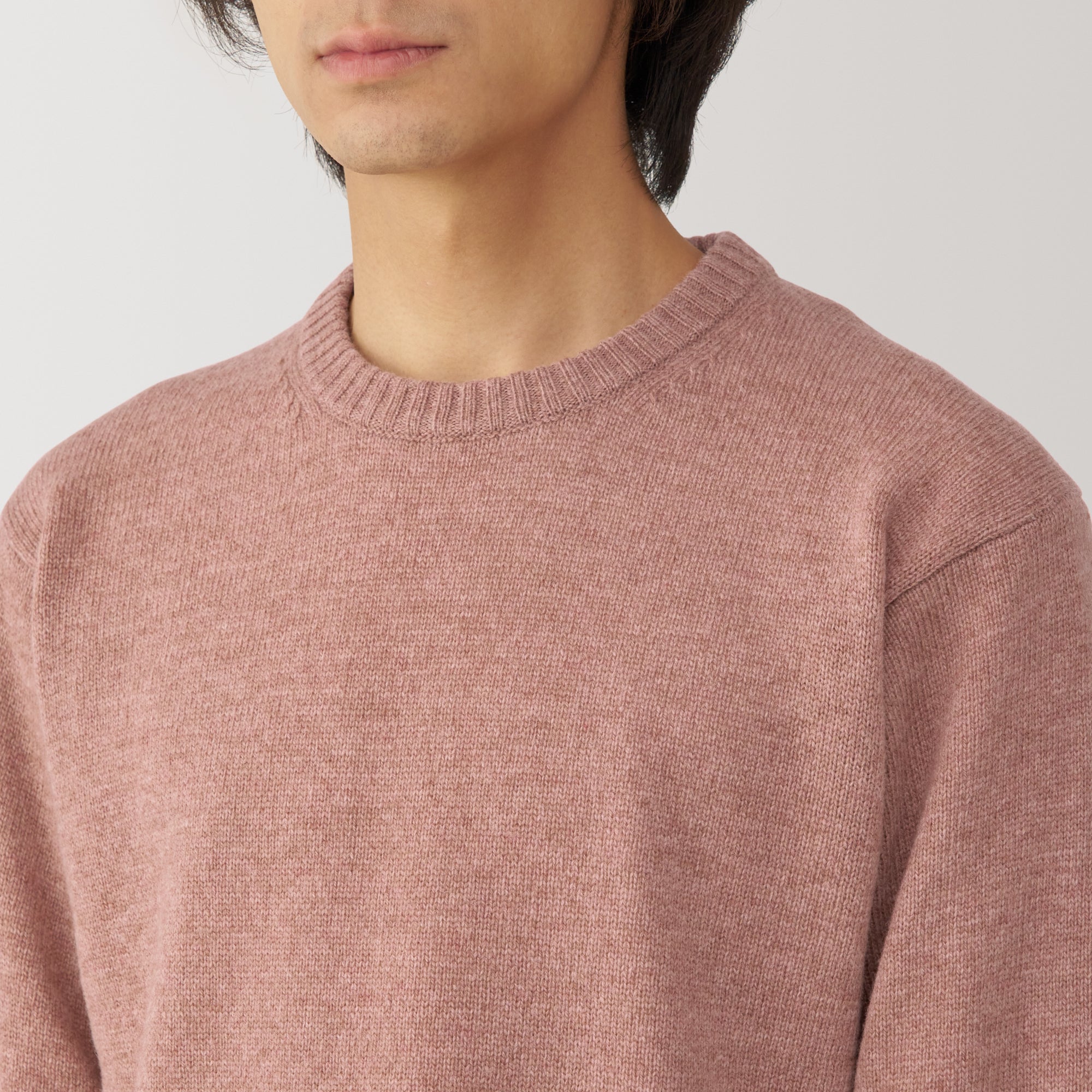 Men's Washable Mid-Gauge Crewneck Sweater