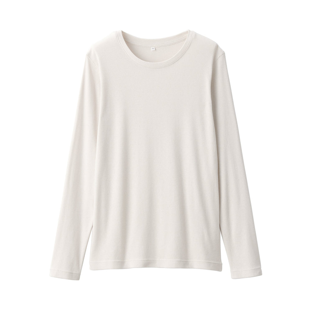 Women's Soy Fiber Blend Ribbed Crewneck T-Shirt