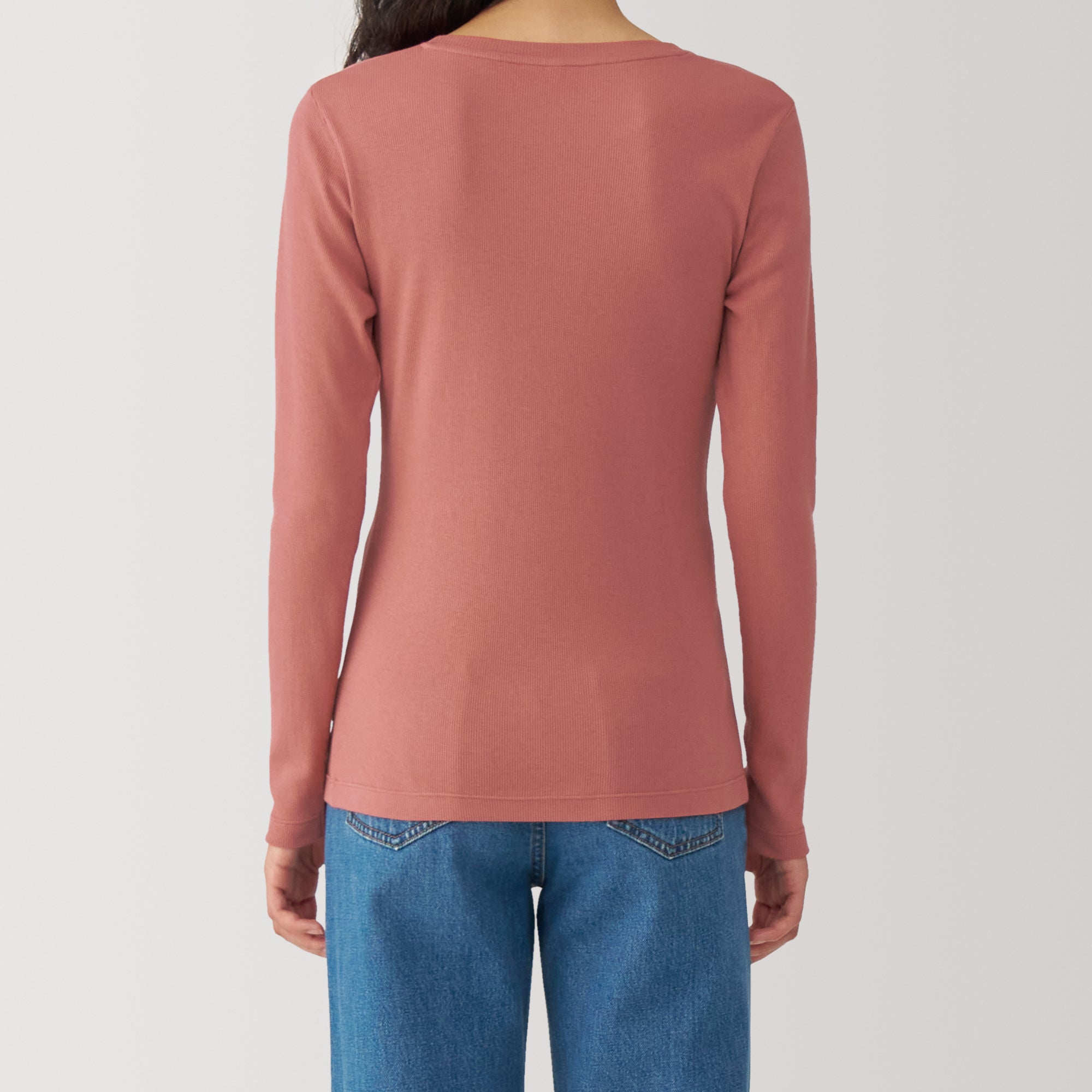 Women's Soy Fiber Blend Ribbed Crewneck T-Shirt