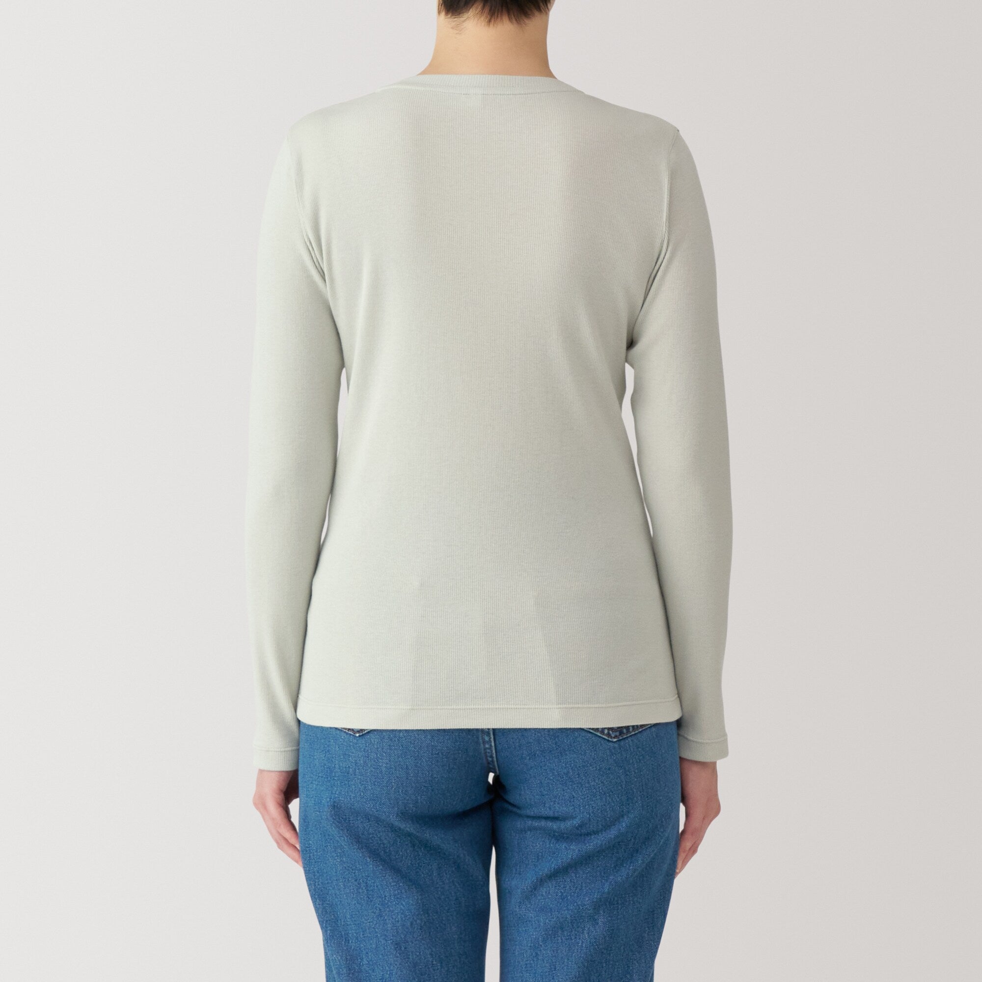 Women's Soy Fiber Blend Ribbed Crewneck T-Shirt