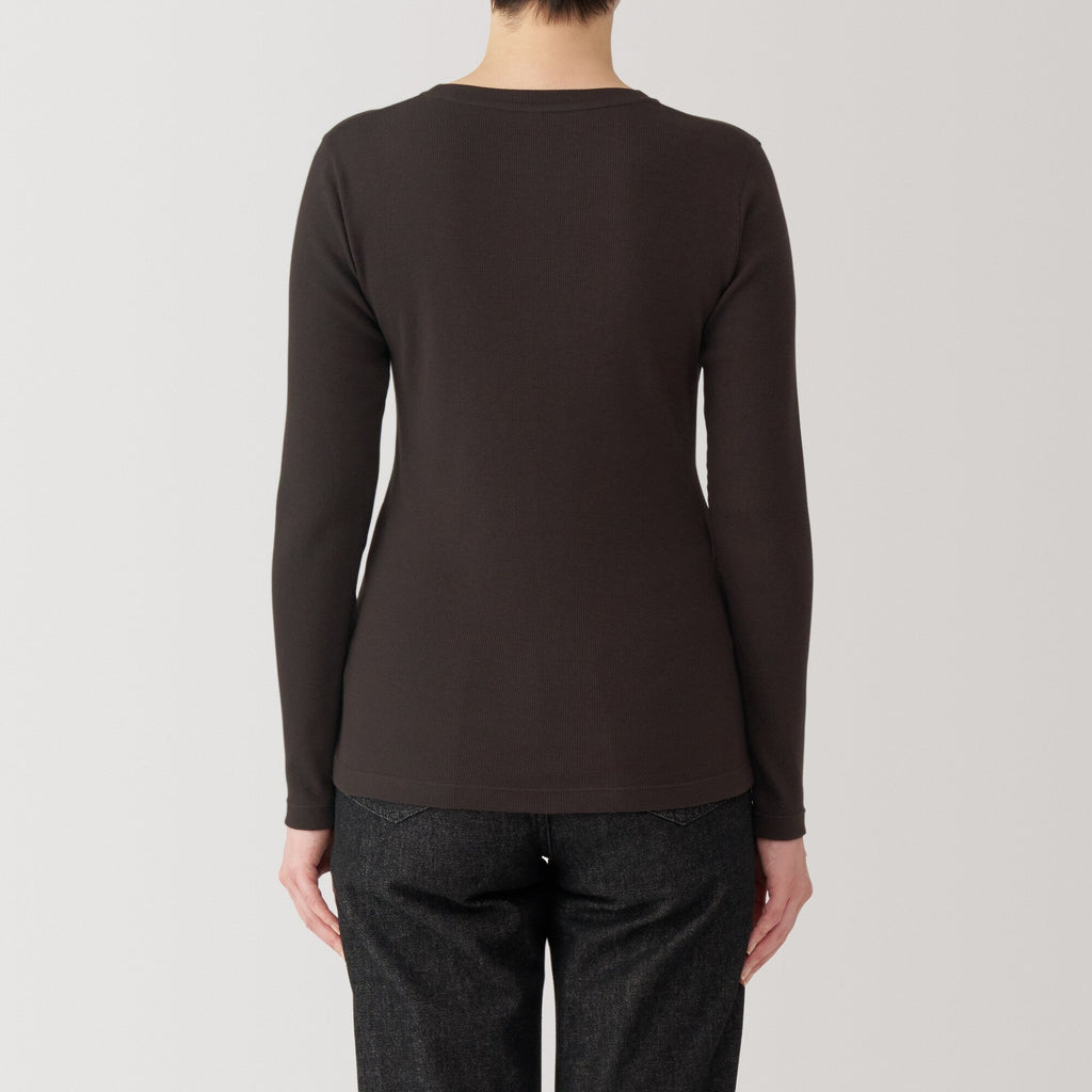Women's Soy Fiber Blend Ribbed Crewneck T-Shirt