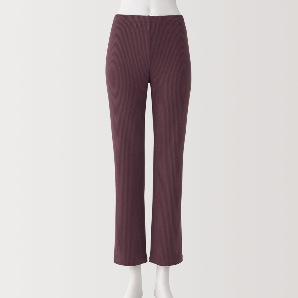 Women's Stretch Rib Straight Leggings
