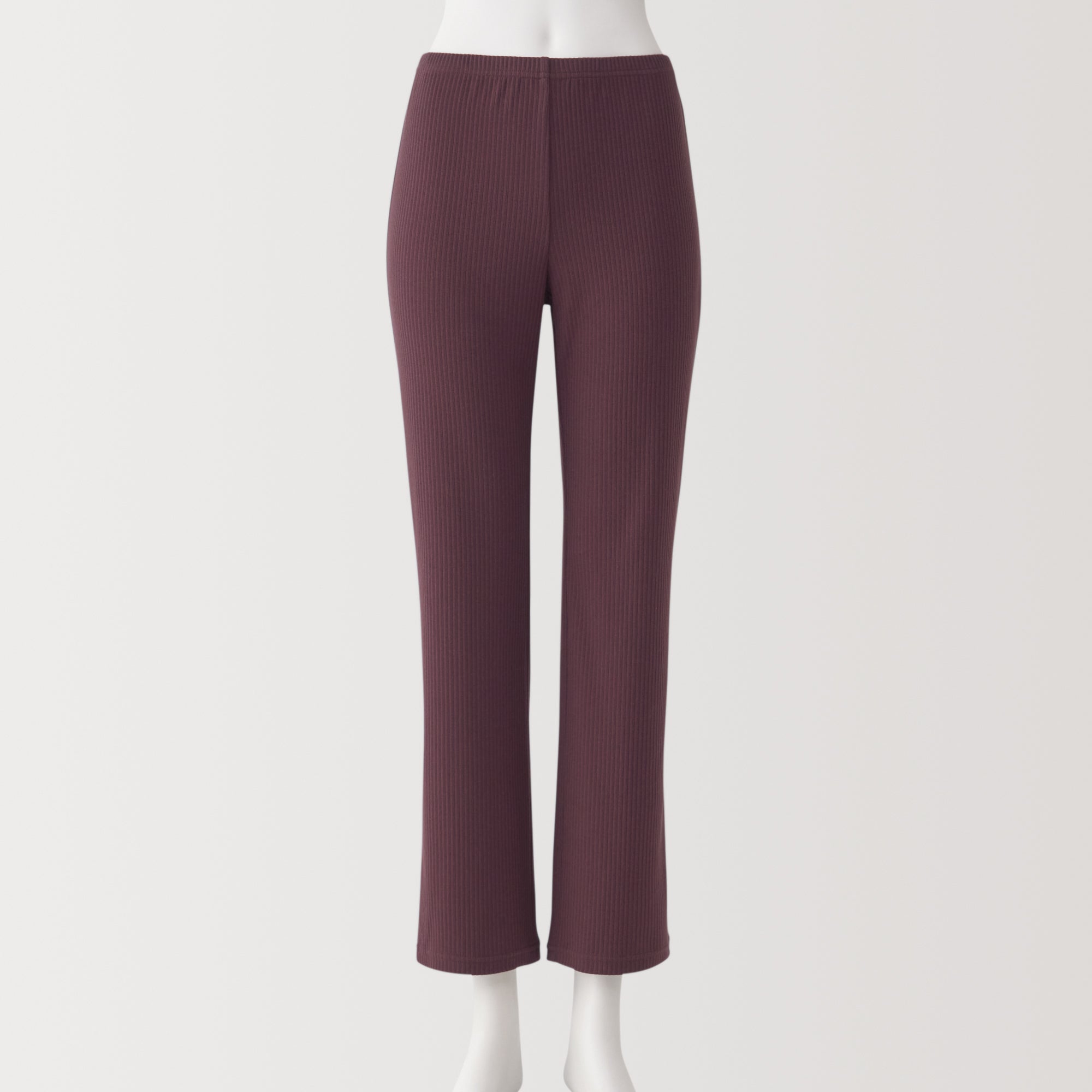 Women's Stretch Rib Straight Leggings