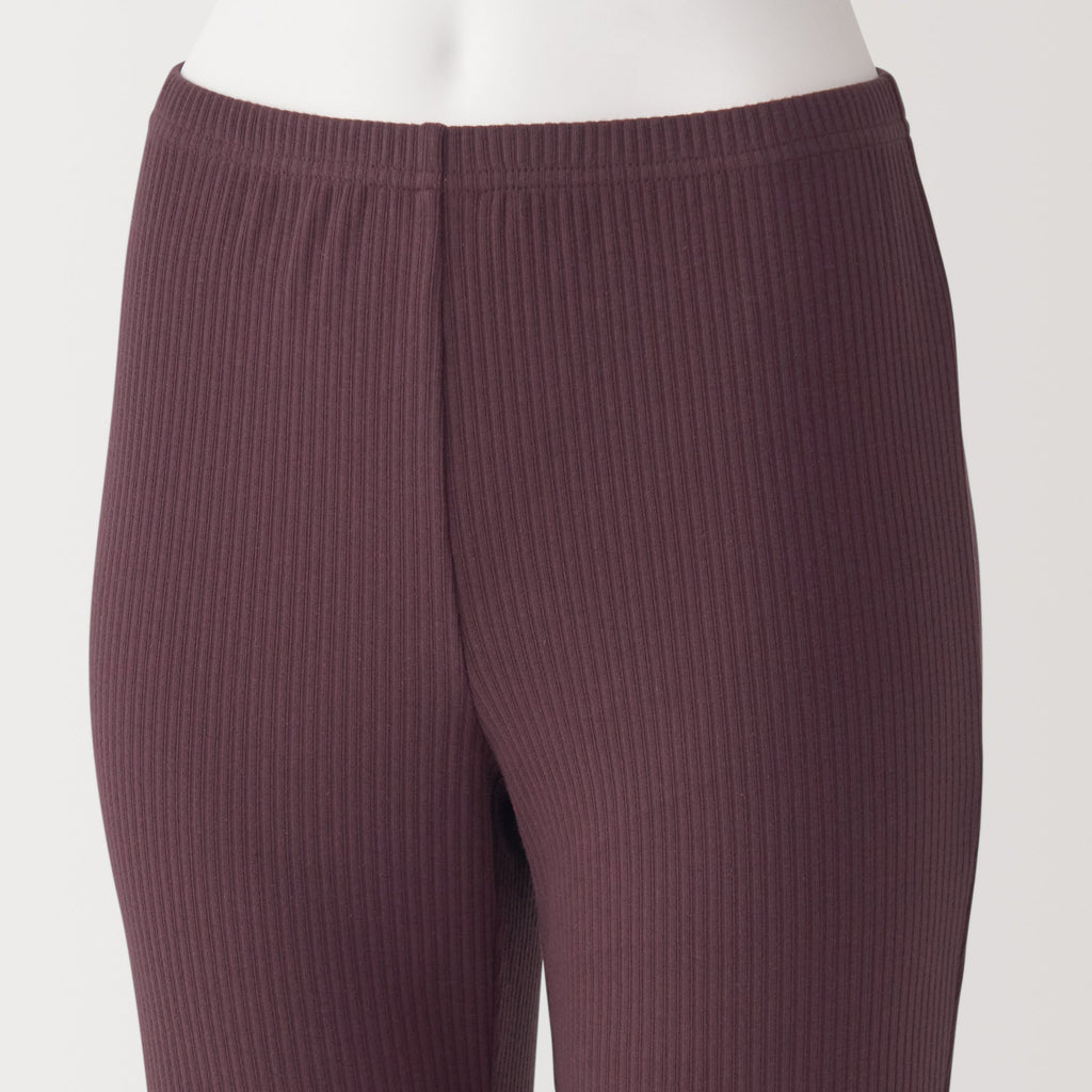 Women's Stretch Rib Straight Leggings