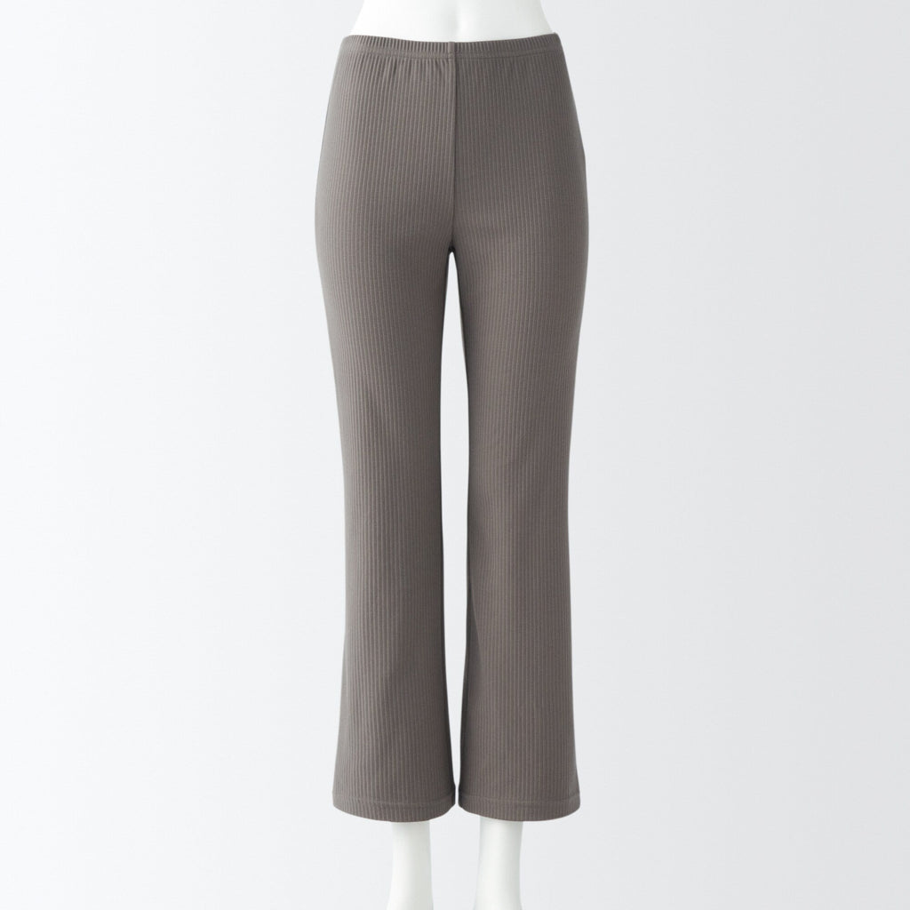 Women's Stretch Rib Straight Leggings