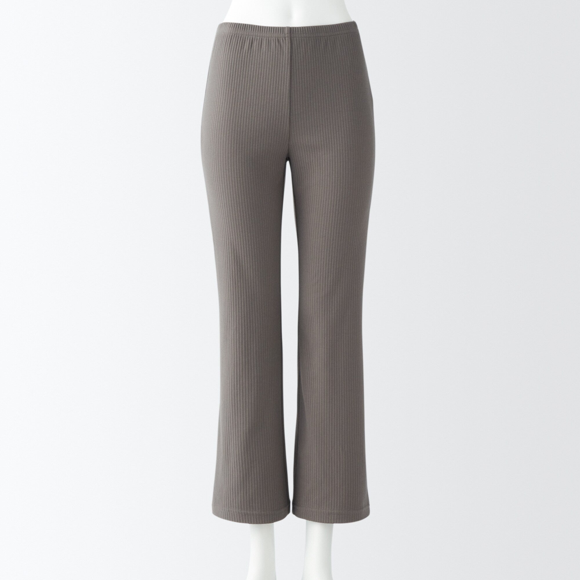 Women's Stretch Rib Straight Leggings