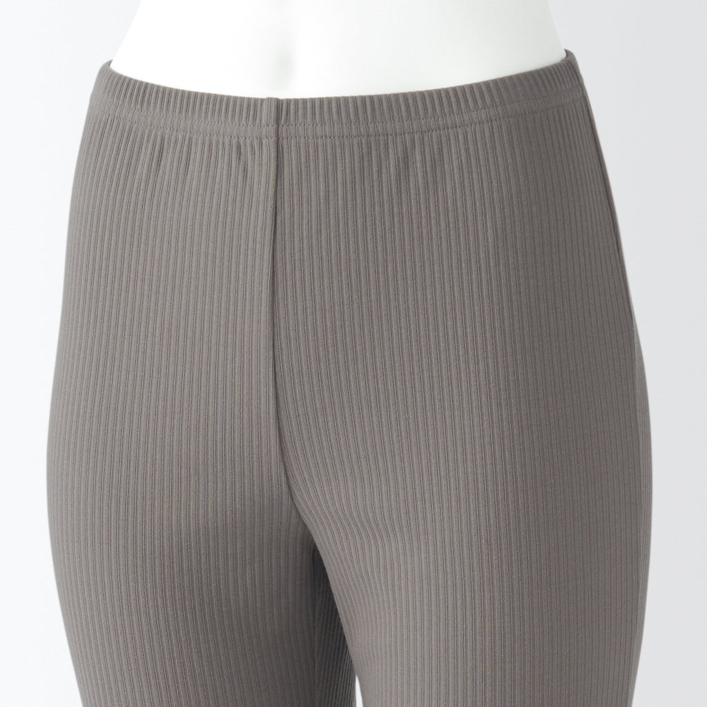 Women's Stretch Rib Straight Leggings