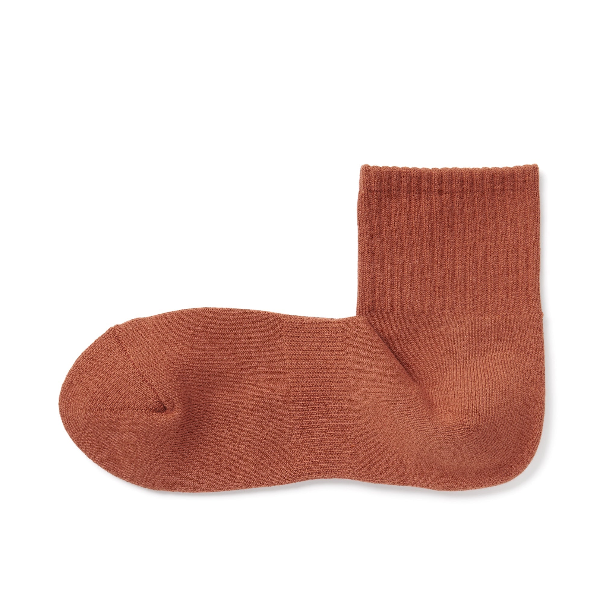 Right Angle Pile Short Socks