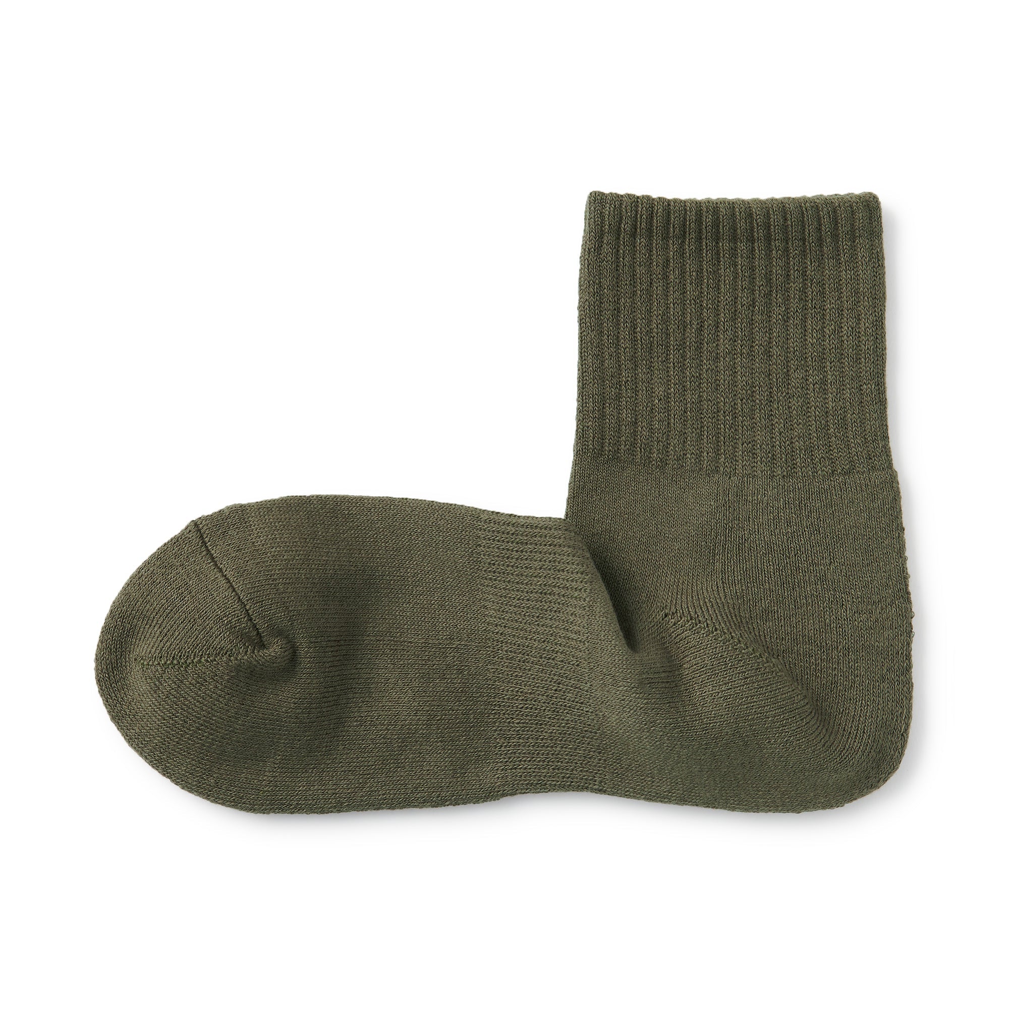 Right Angle Pile Short Socks