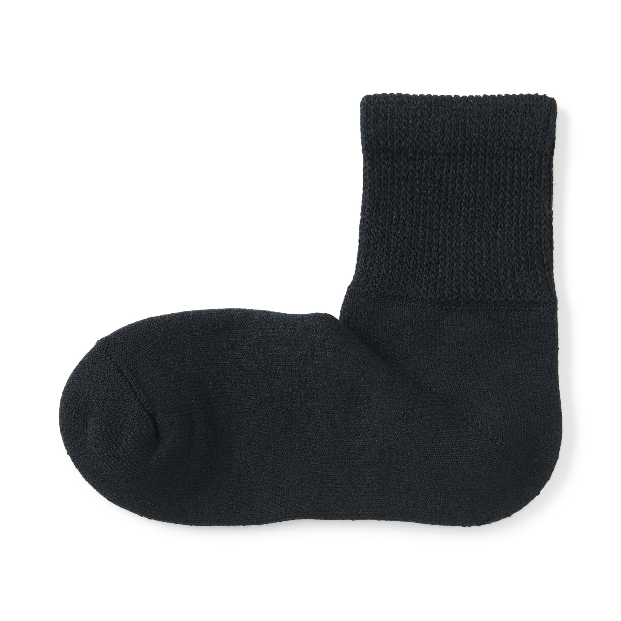 Right Angle Loose Top Pile Short Socks