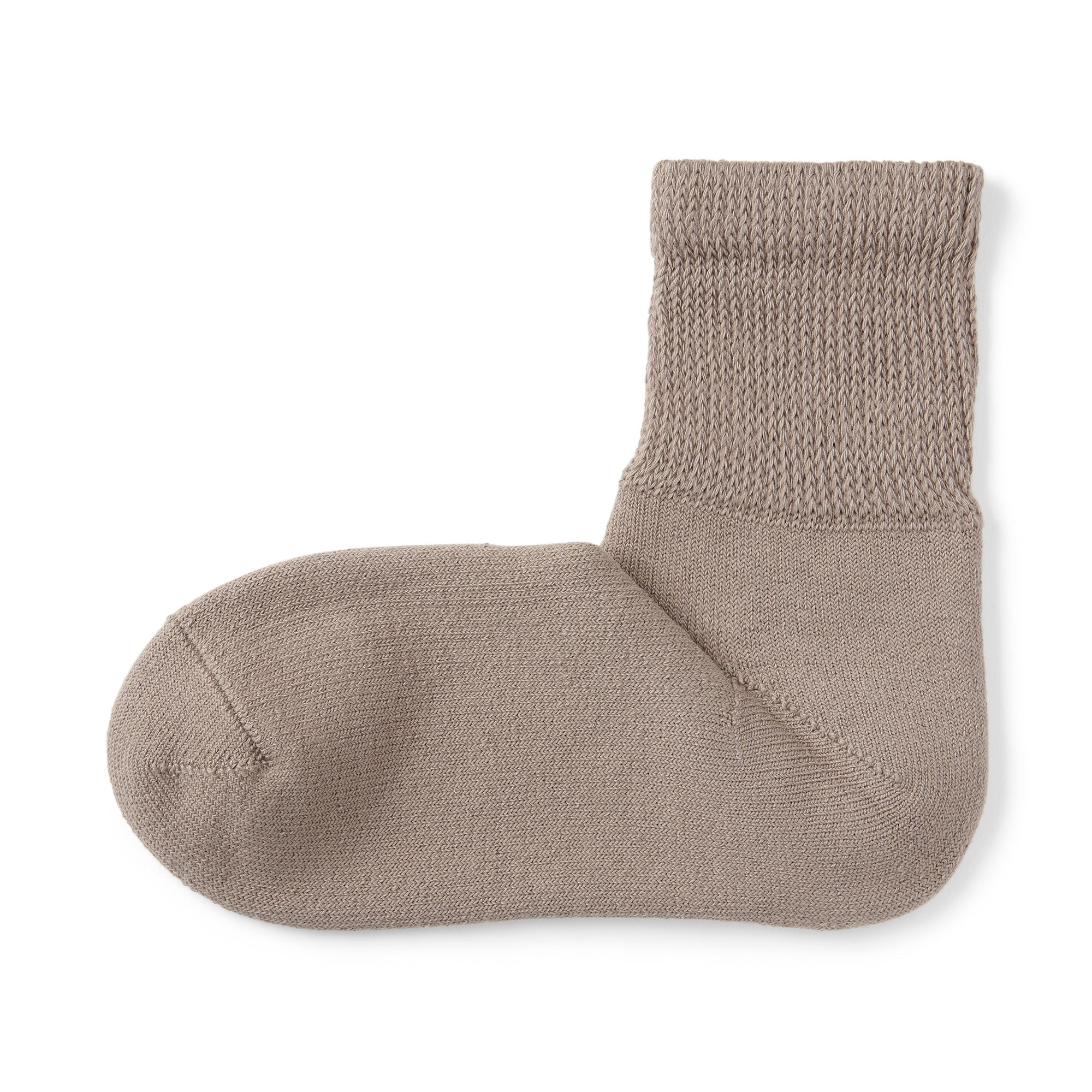 Right Angle Loose Top Pile Short Socks