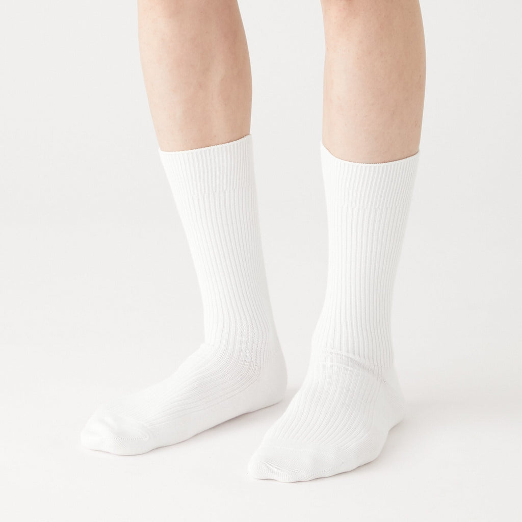 Right Angle Ribbed Socks