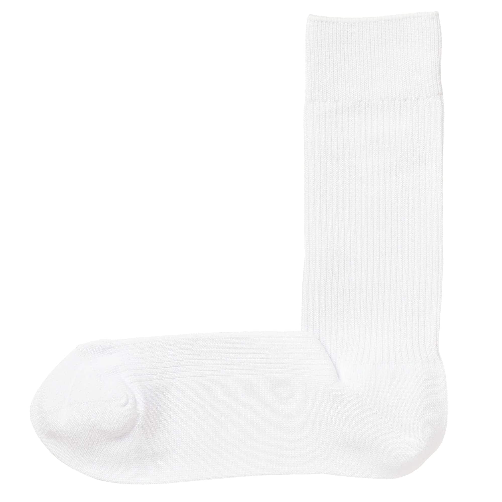 Right Angle Ribbed Socks