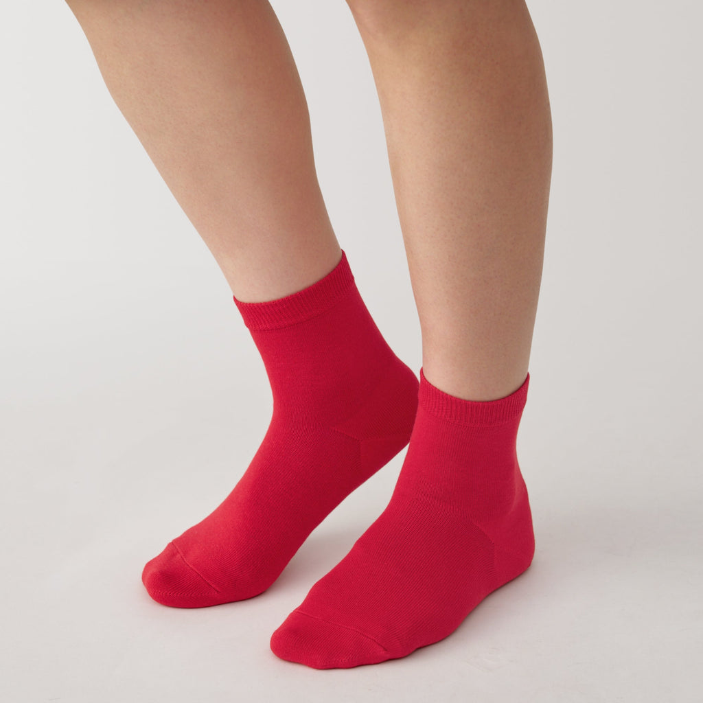 Right Angle 3 Layer Loose Top Short Socks
