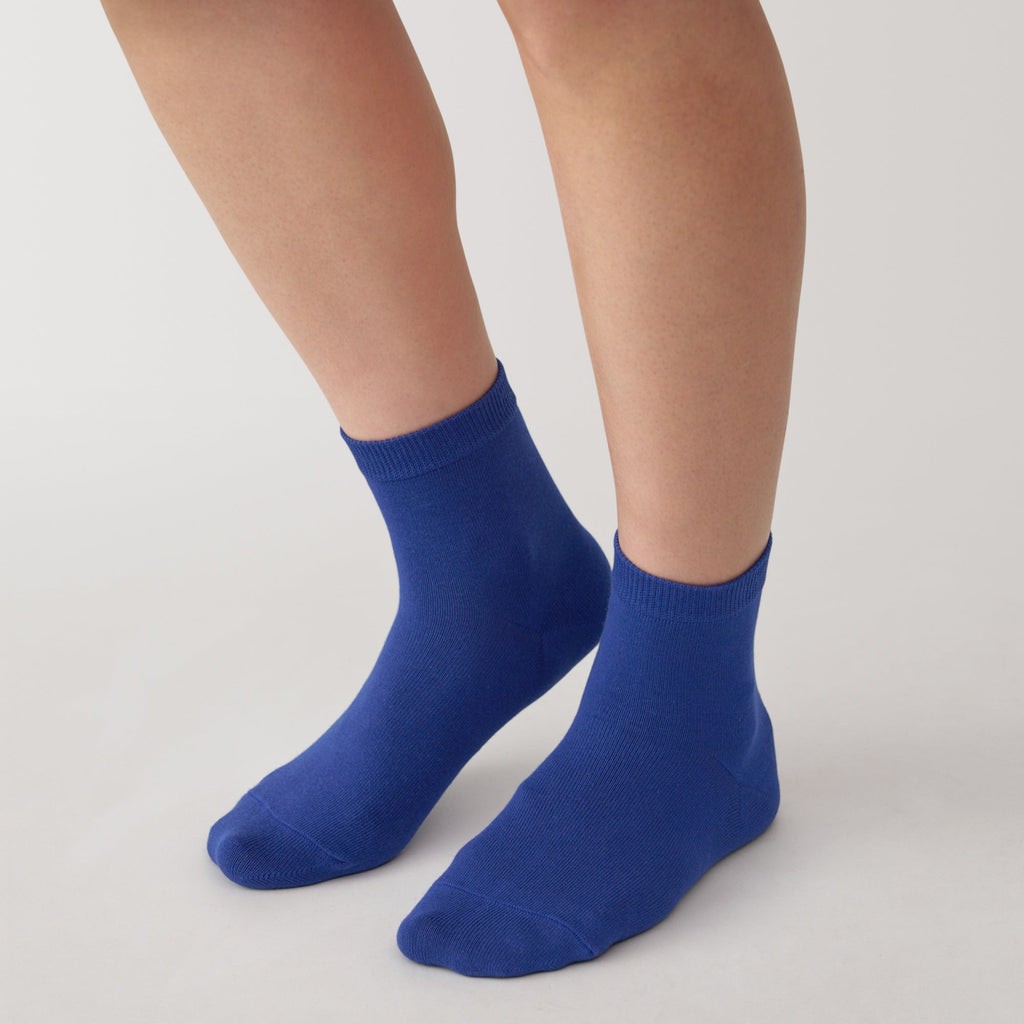 Right Angle 3 Layer Loose Top Short Socks
