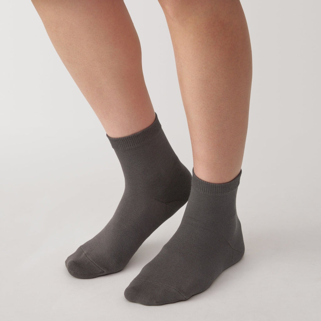 Right Angle 3 Layer Loose Top Short Socks
