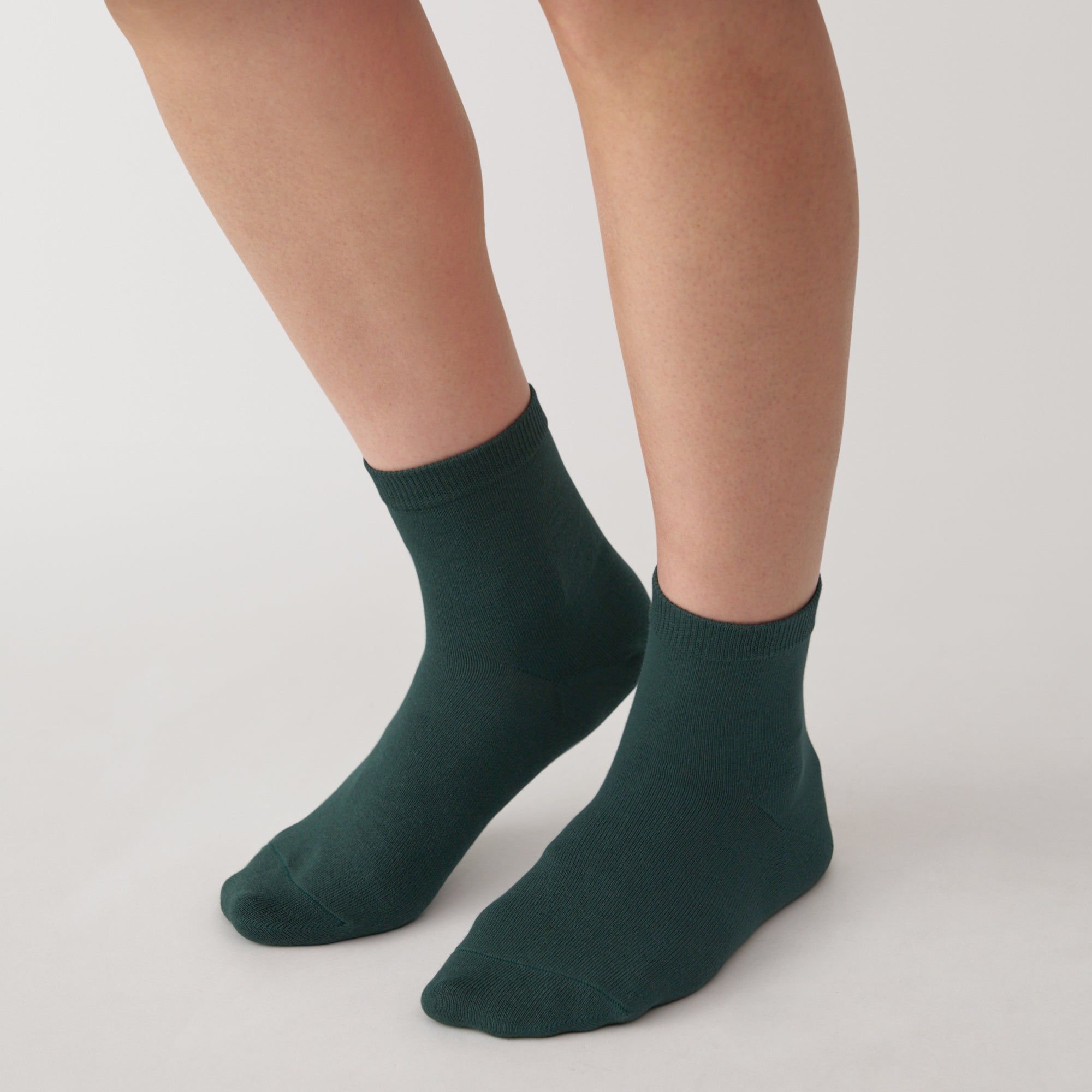 Right Angle 3 Layer Loose Top Short Socks