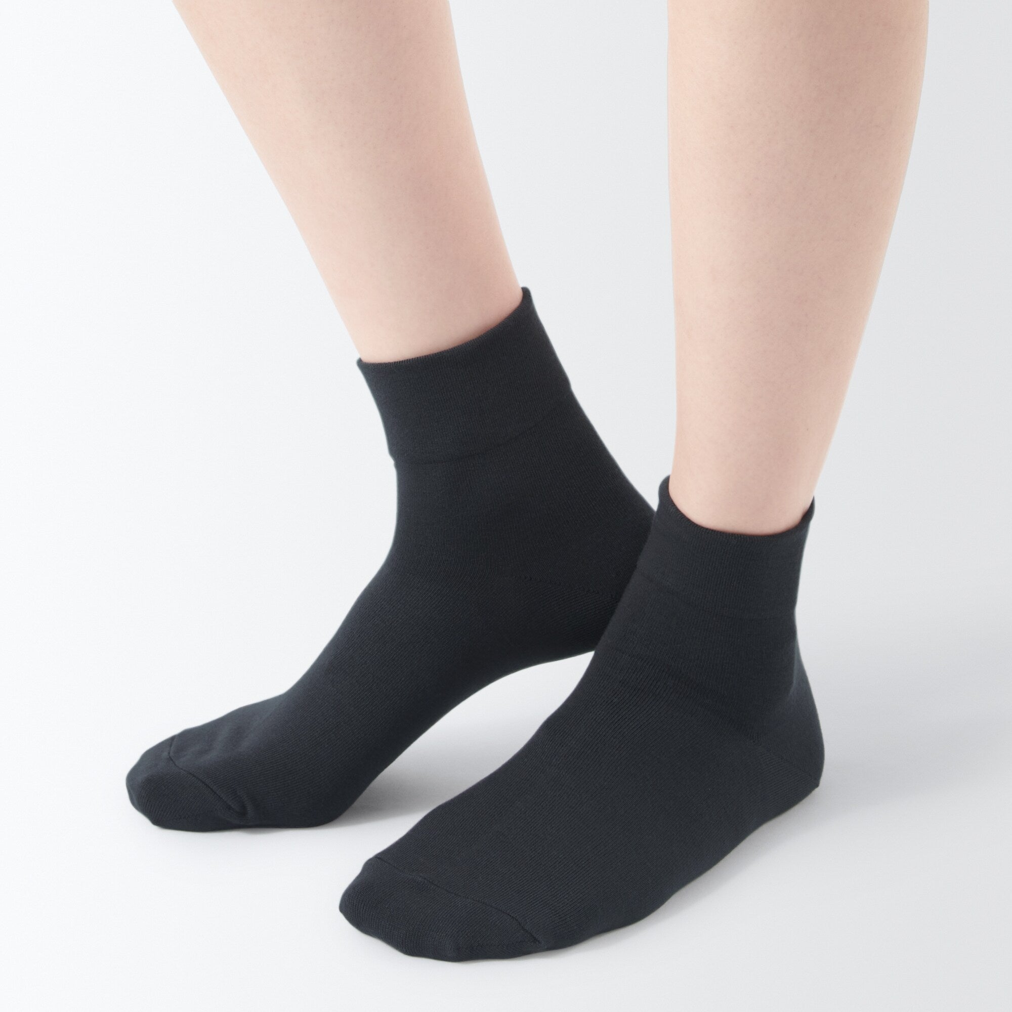 Right Angle Loose Top Short Socks