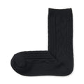 Right Angle Loose Top Cable Stitch Socks