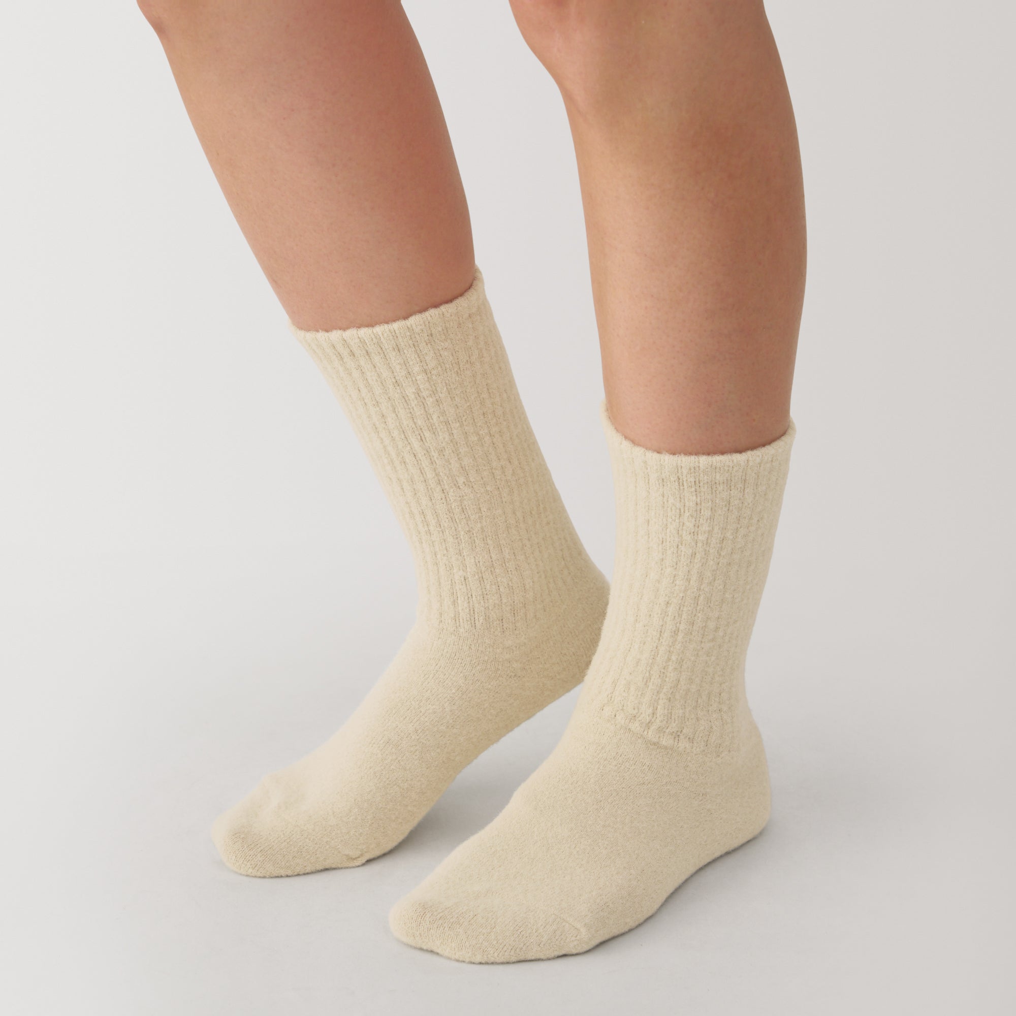 Right Angle Loose Top Socks