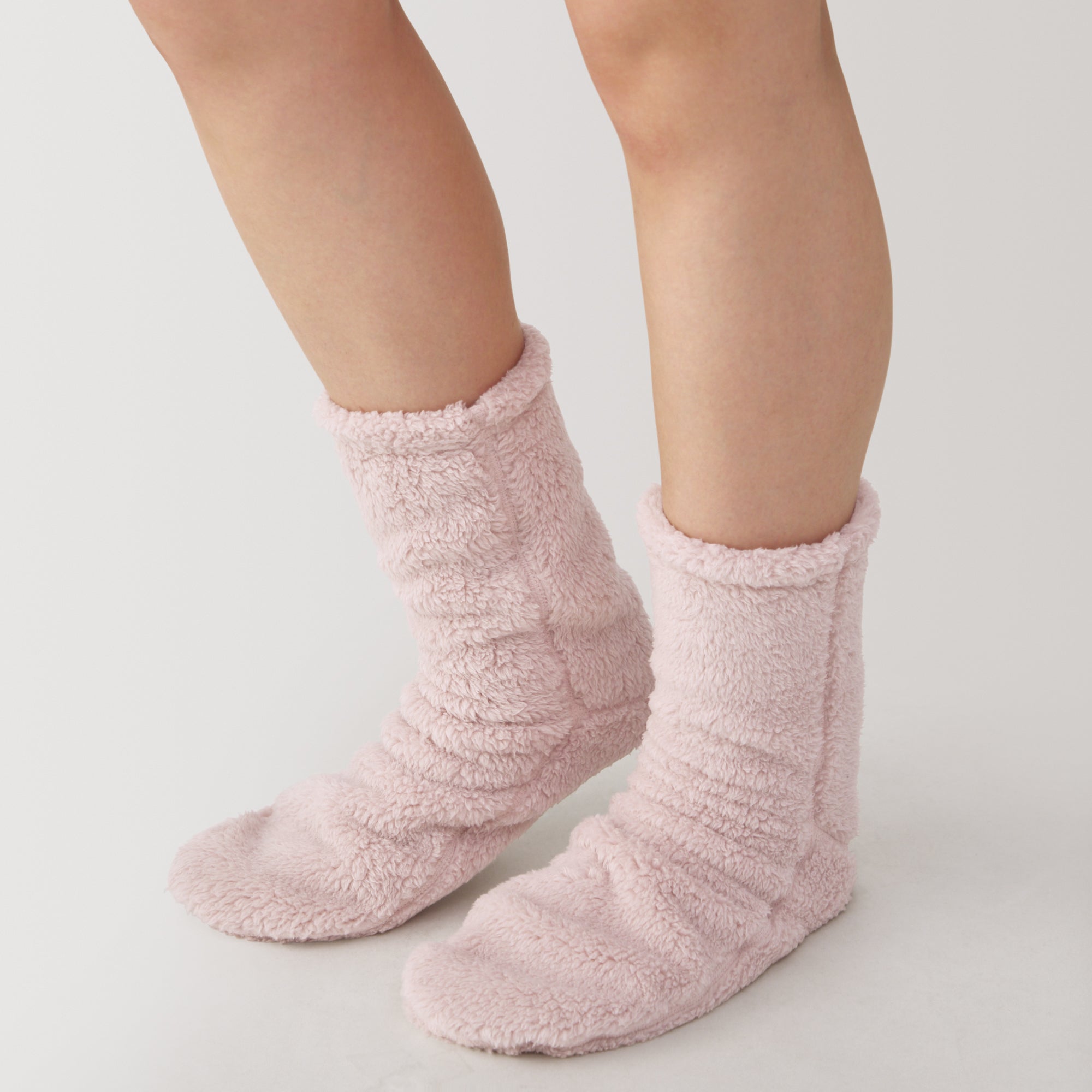Right Angle Boa Fleece Cozy Socks