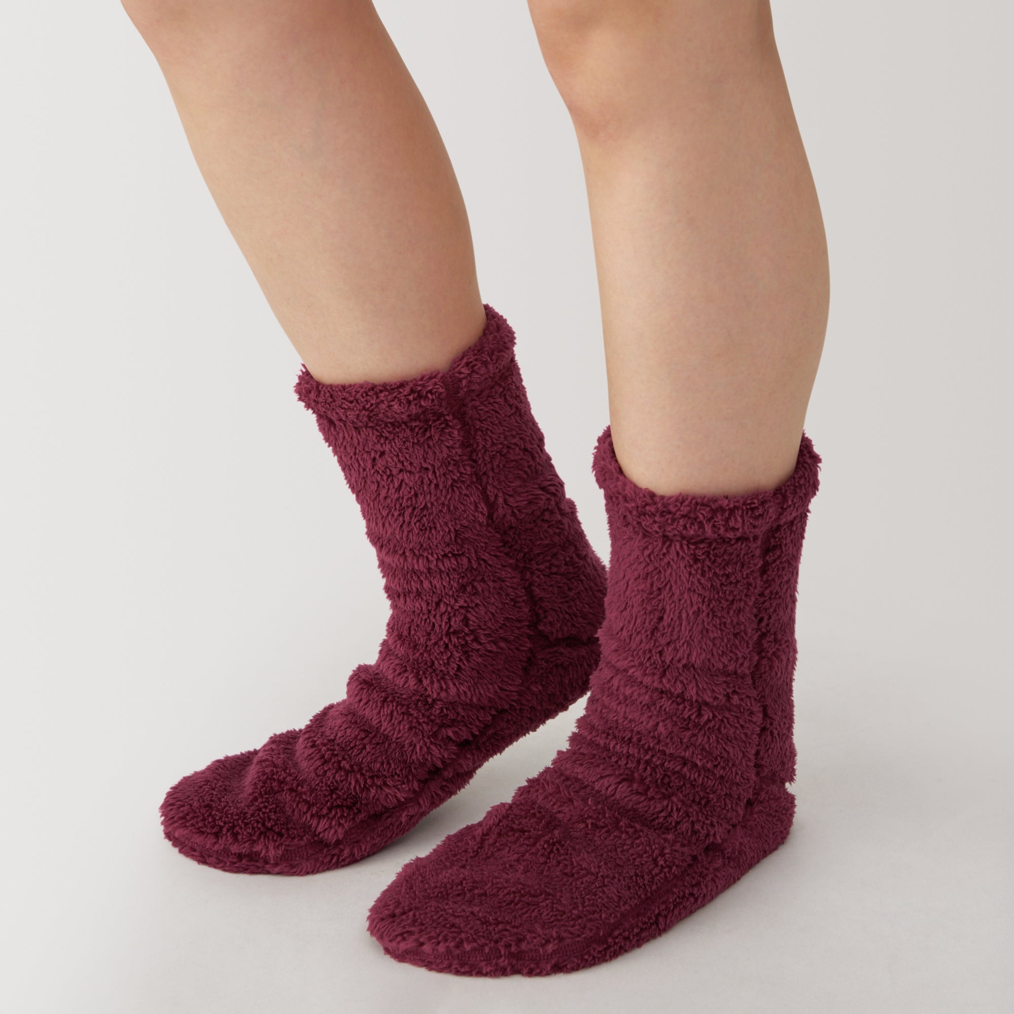 Right Angle Boa Fleece Cozy Socks